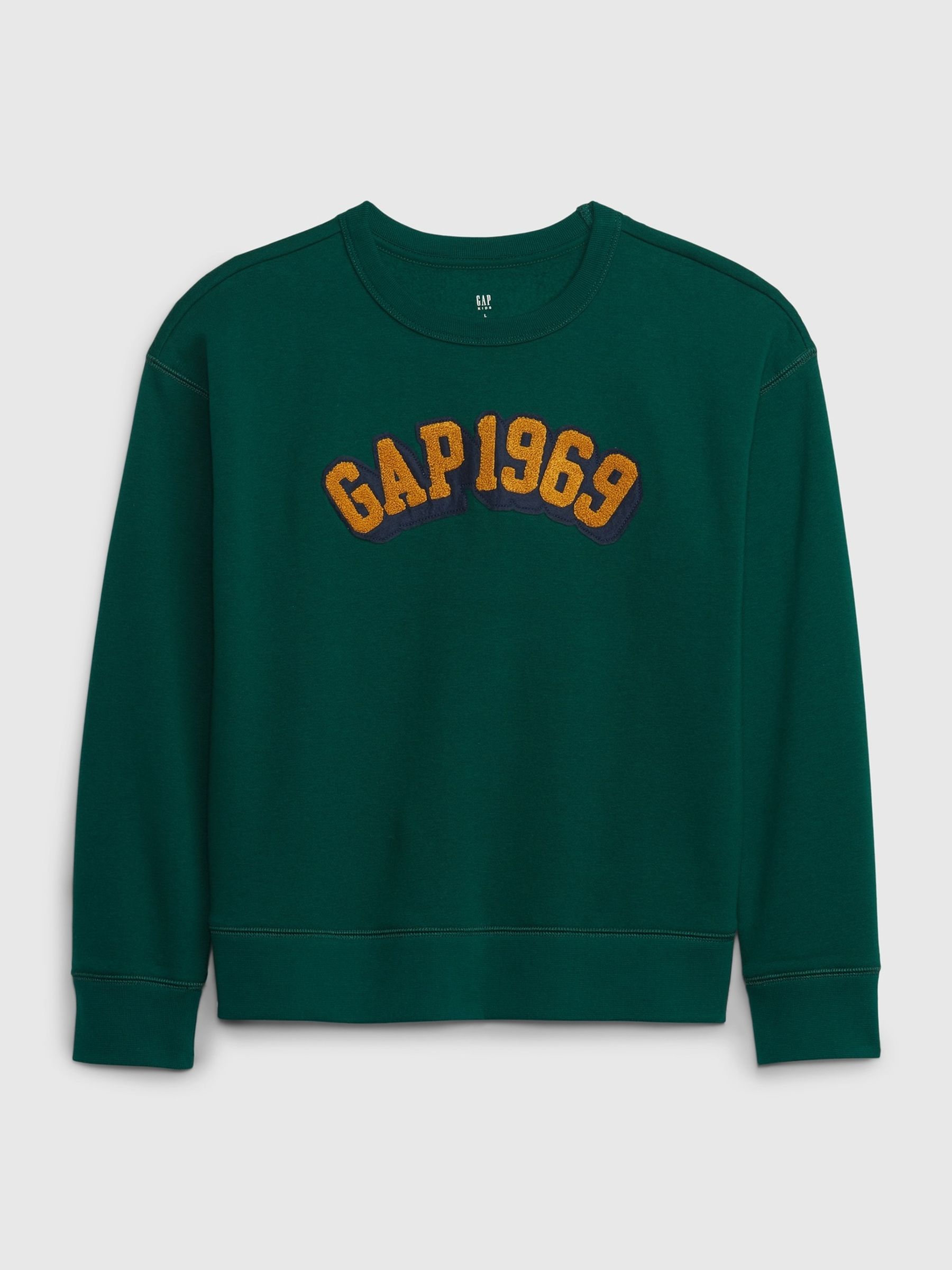 Green 1969 Logo Crew Neck Sweatshirt - Image 1 of 2