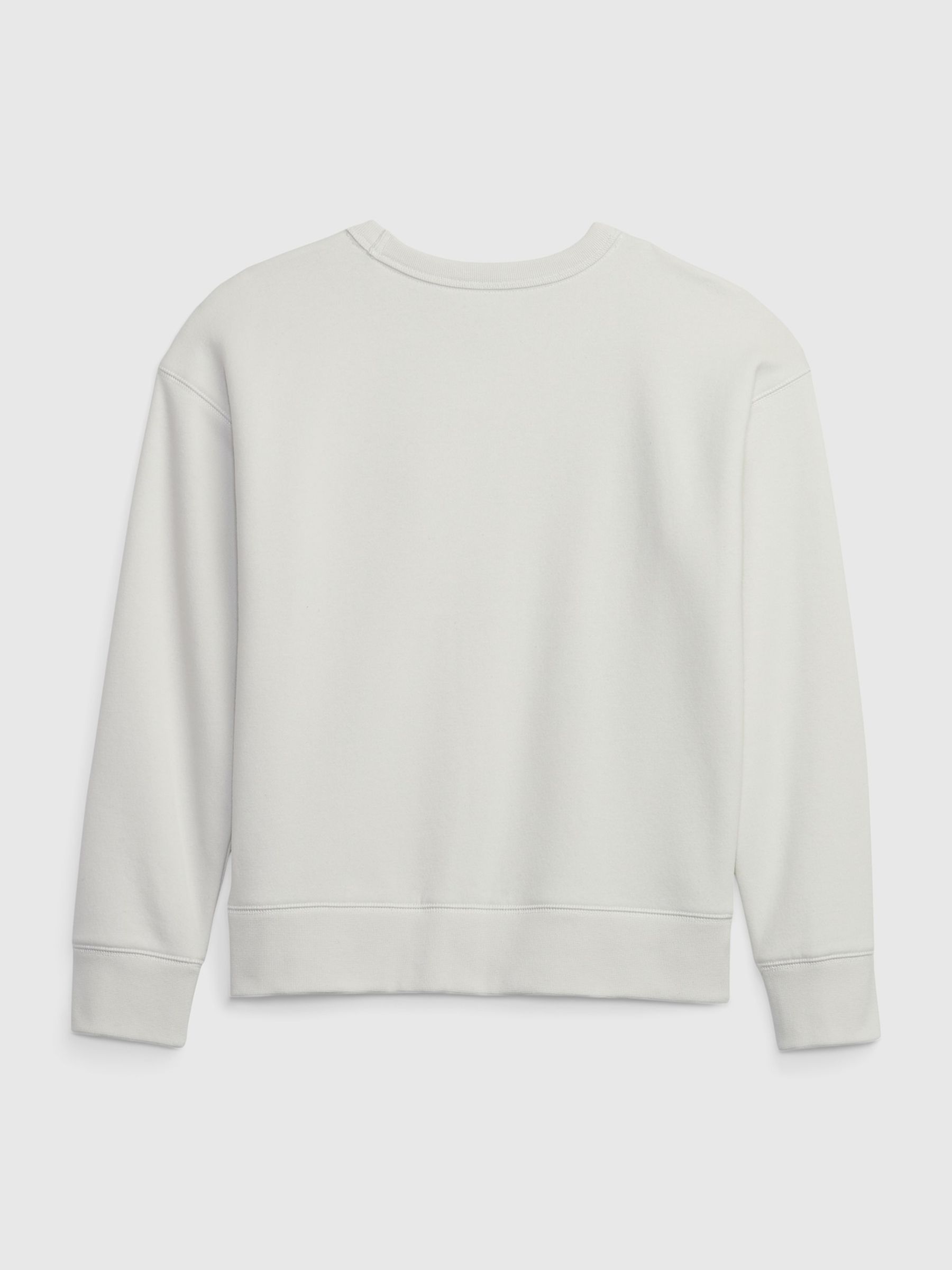 White 1969 Logo Crew Neck Sweatshirt (4-13yrs) - Image 2 of 2