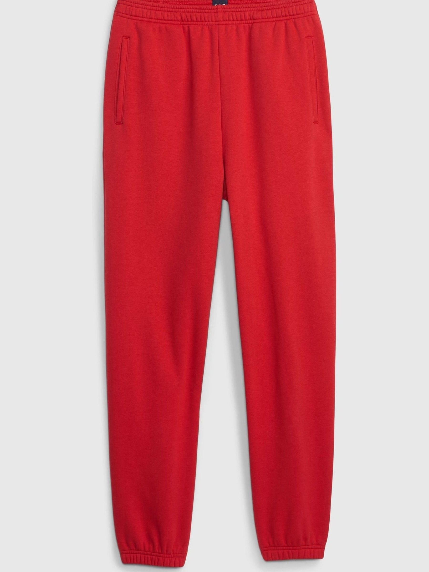 Red High Rise Vintage Soft Pull-On Joggers - Image 4 of 4
