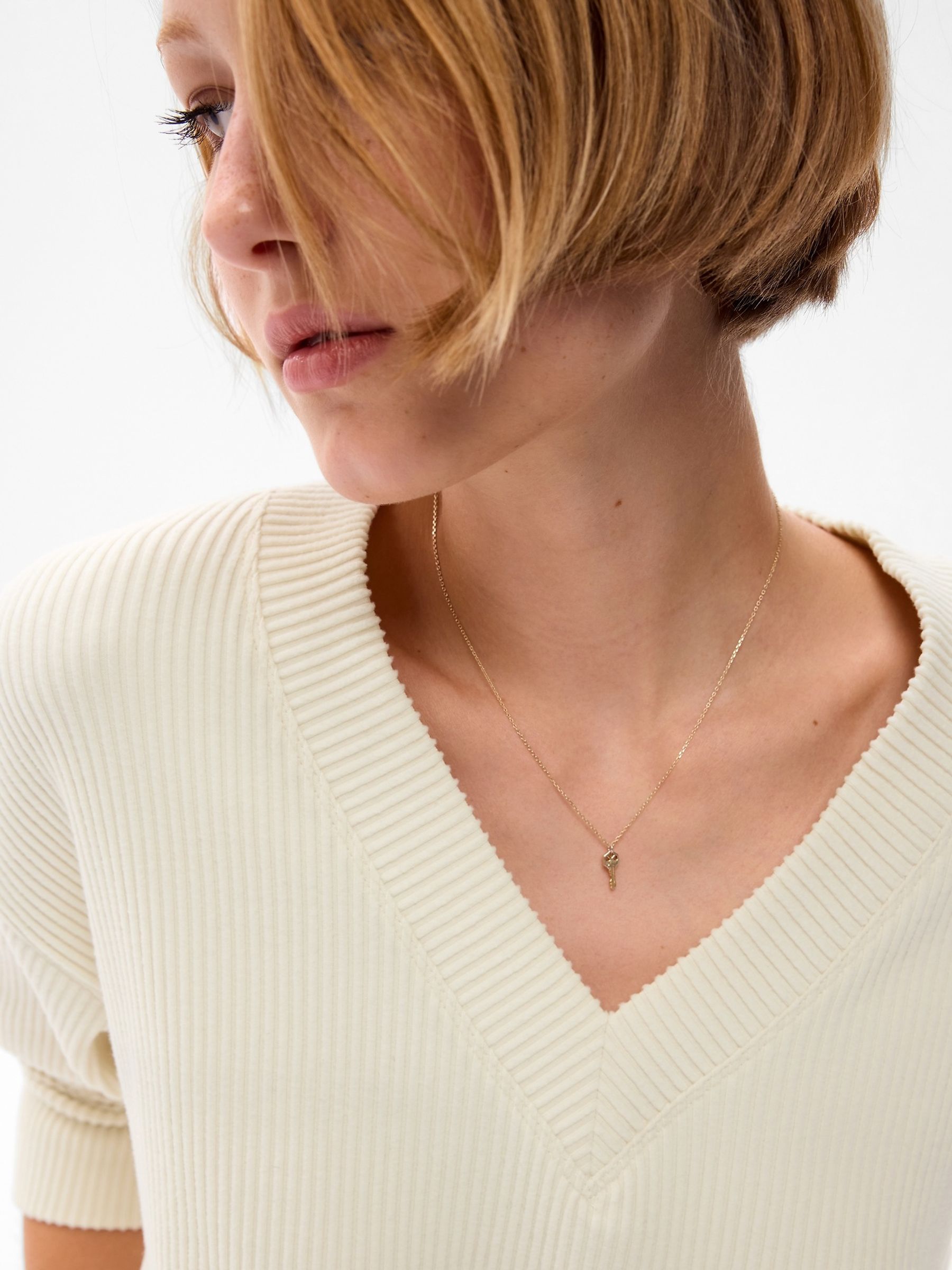 Cream Cosy Rib Jumper - Image 3 of 3