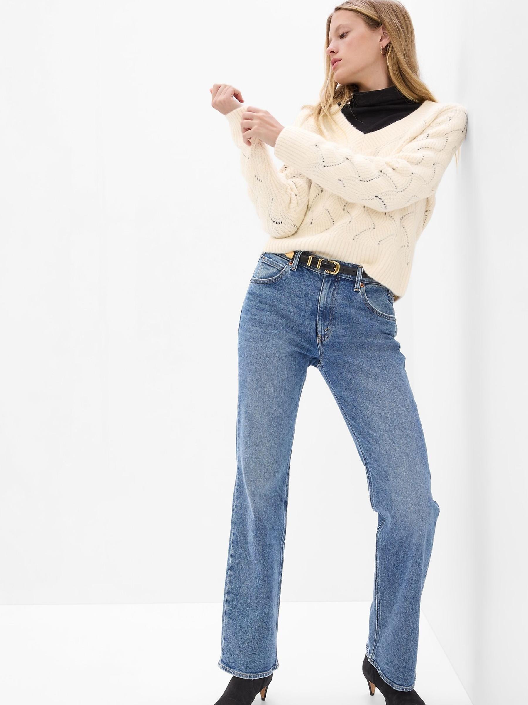 Cream V-Neck Jumper - Image 1 of 4