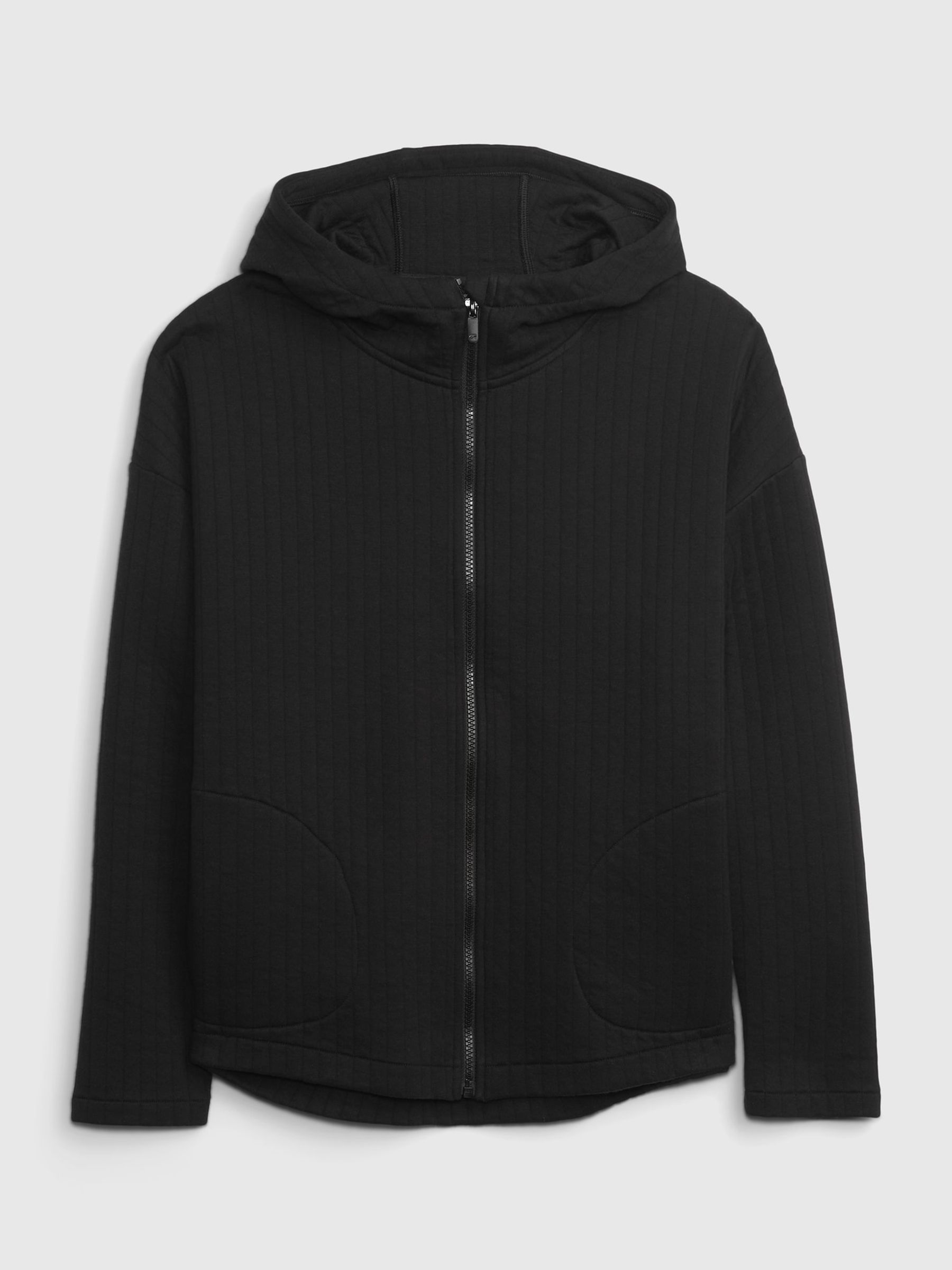 Black Jacquard Full-Zip Jacket - Image 4 of 4