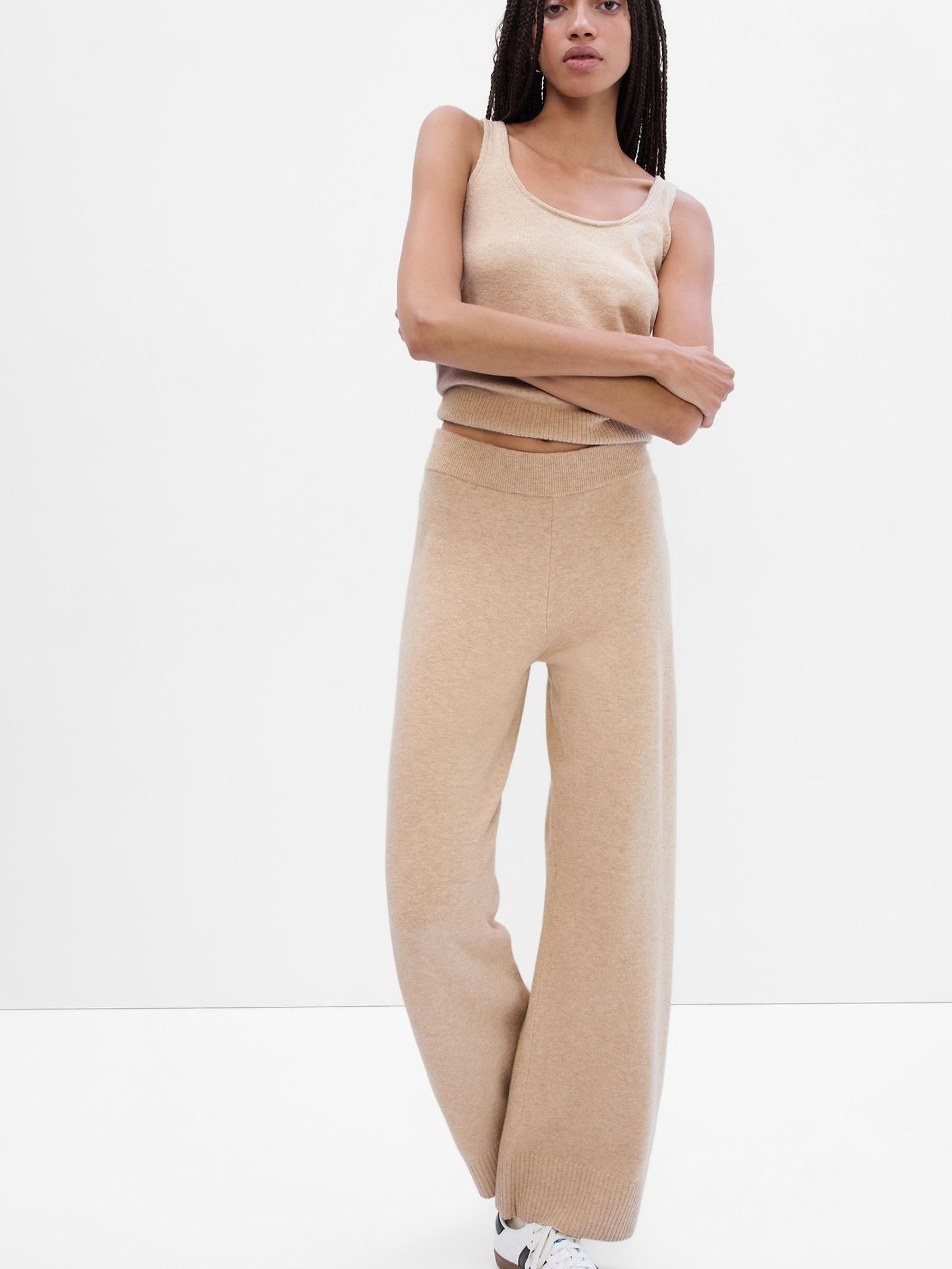Beige Flare Leggings - Image 1 of 1