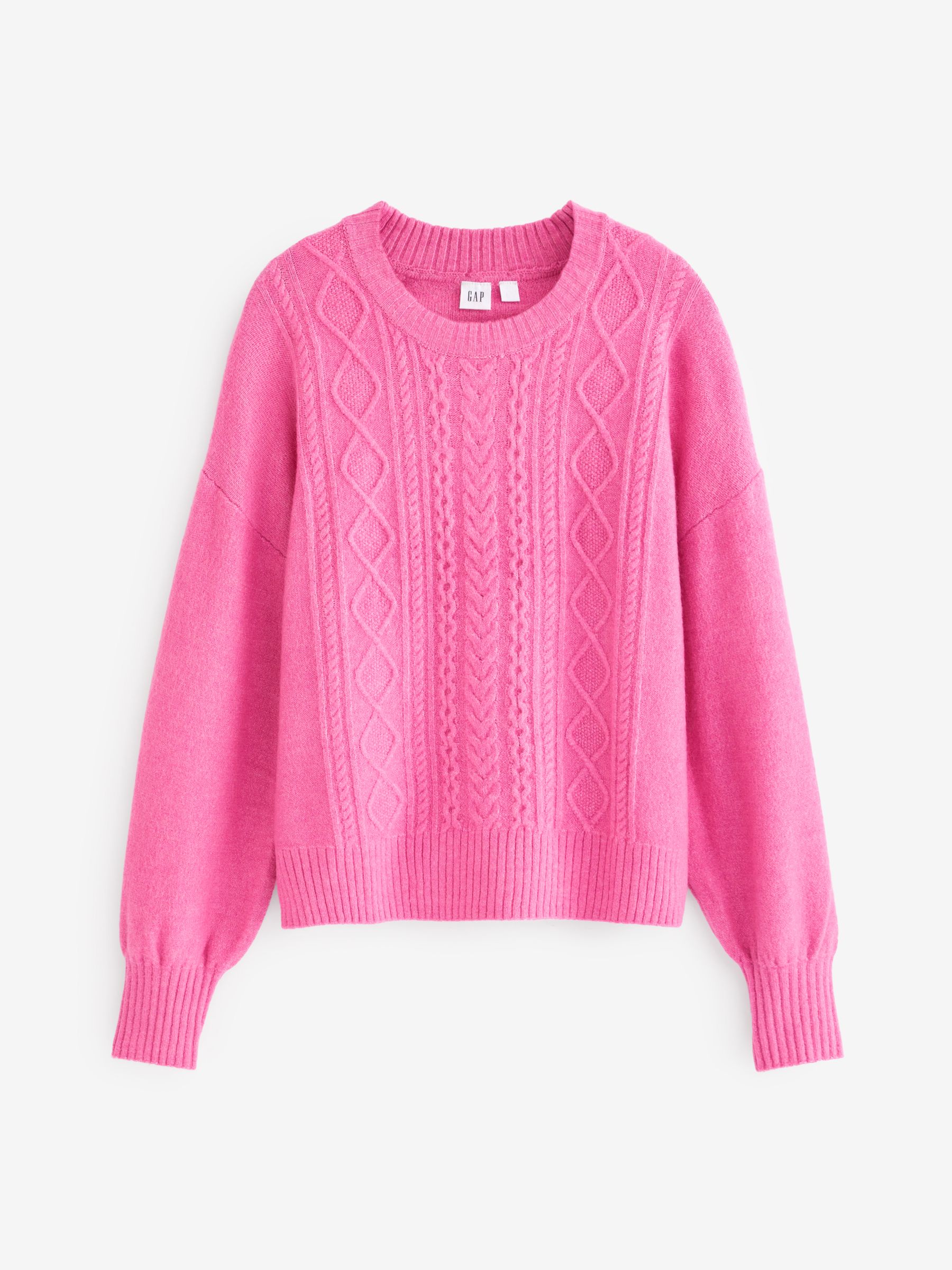 Pink Forever Cosy Cable Knit Jumper - Image 5 of 5