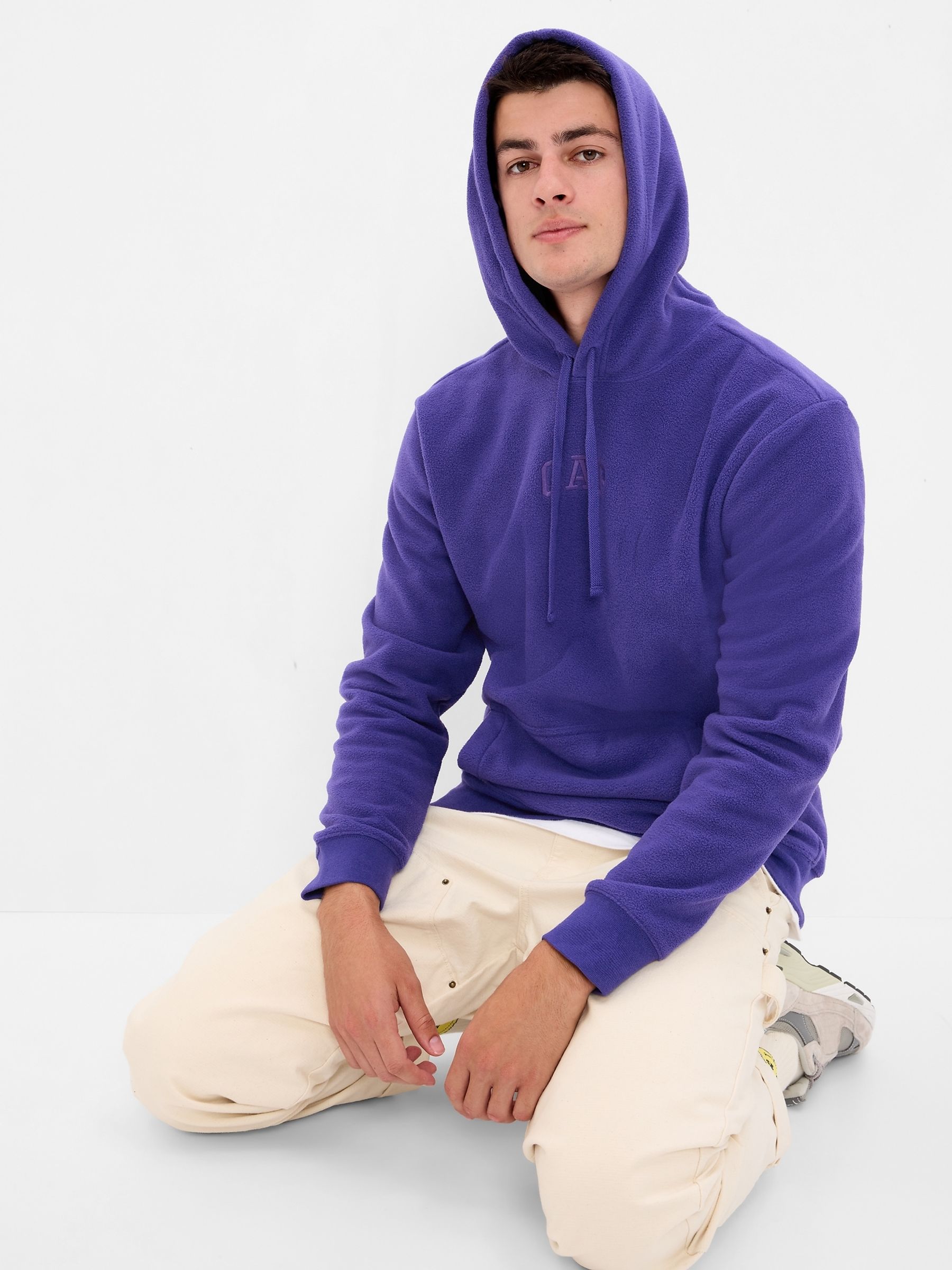 Blue Mini Logo Hoodie - Image 1 of 1