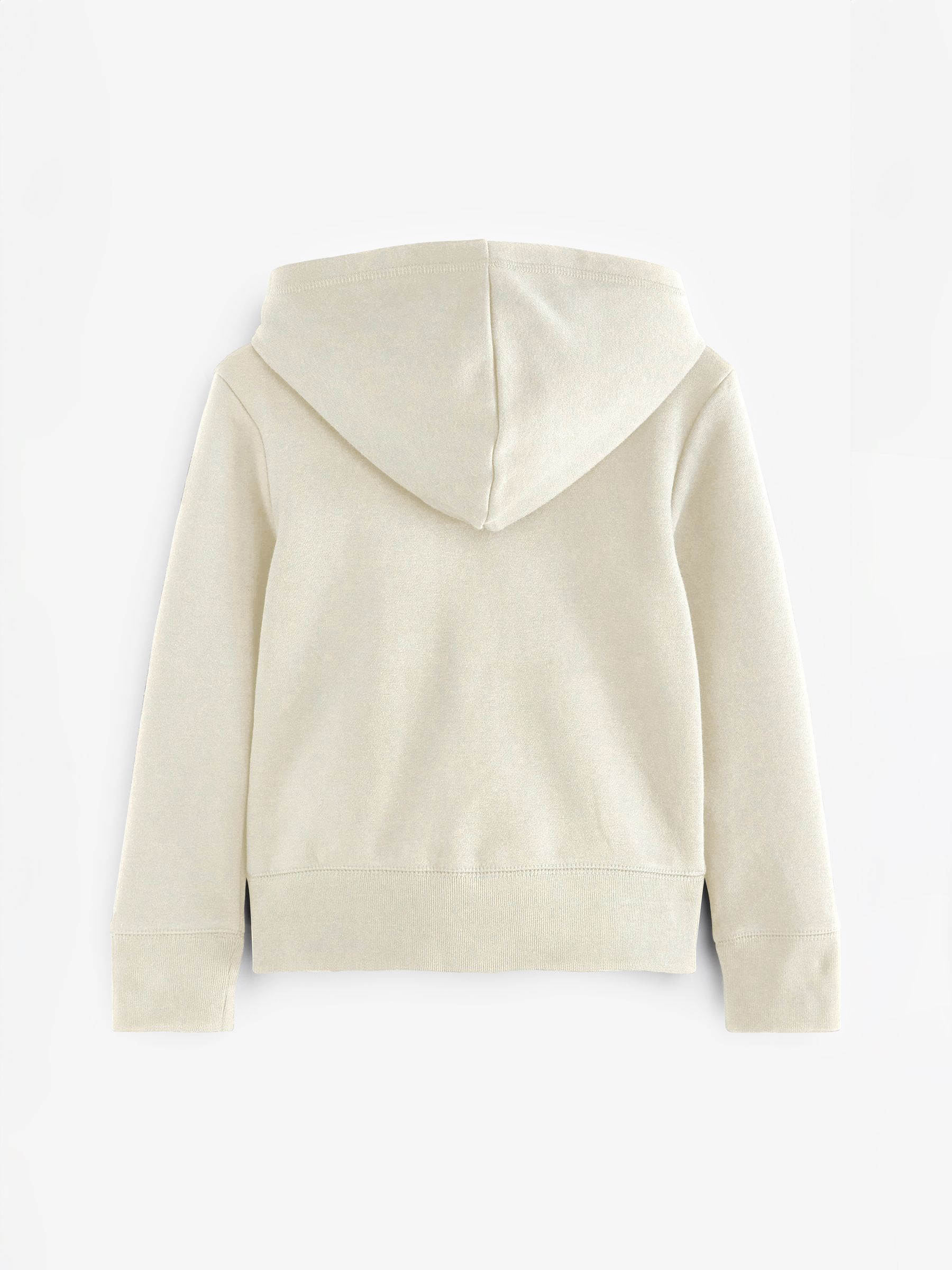 Cream Logo Zip Up Hoodie (4-13yrs) - Image 3 of 4