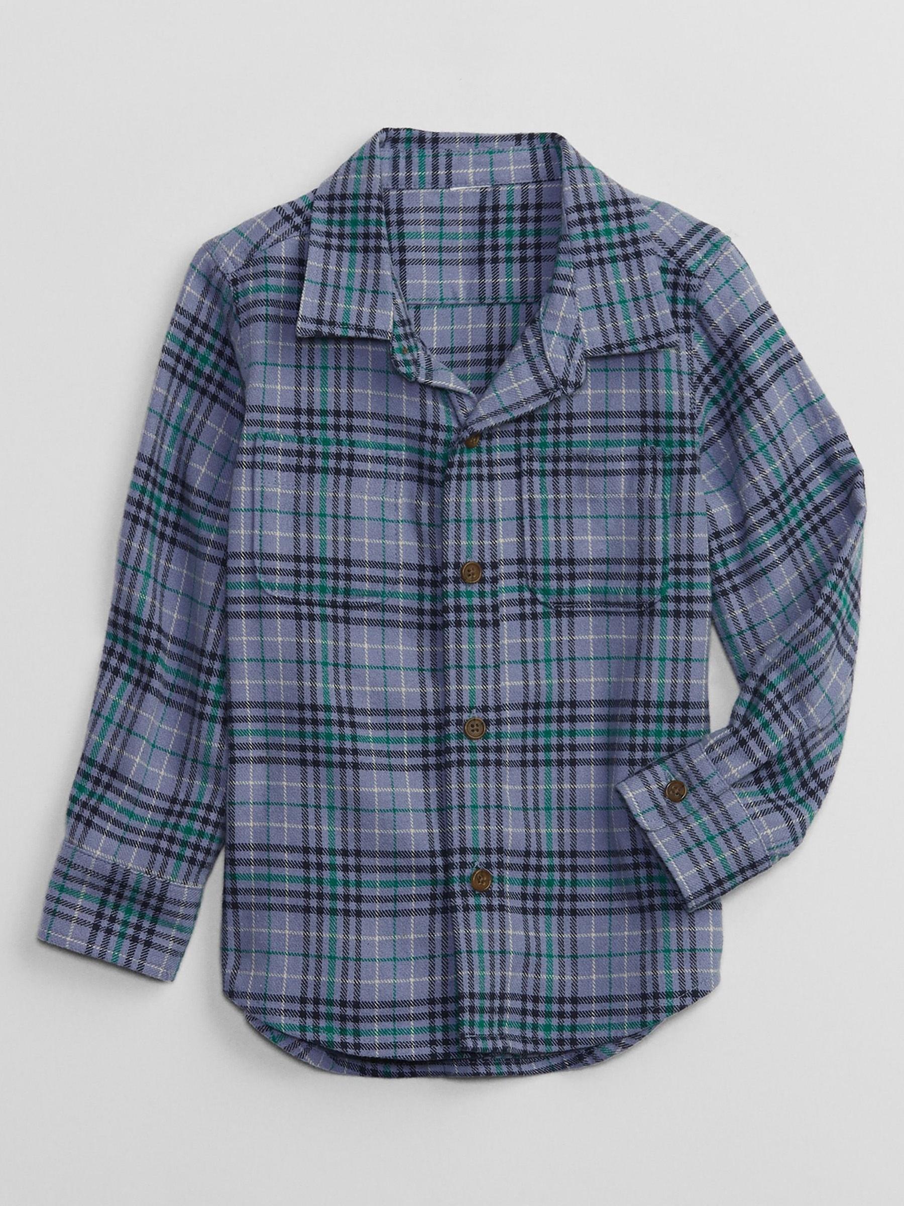 Blue Tartan Long Sleeve Shirt - Image 1 of 1