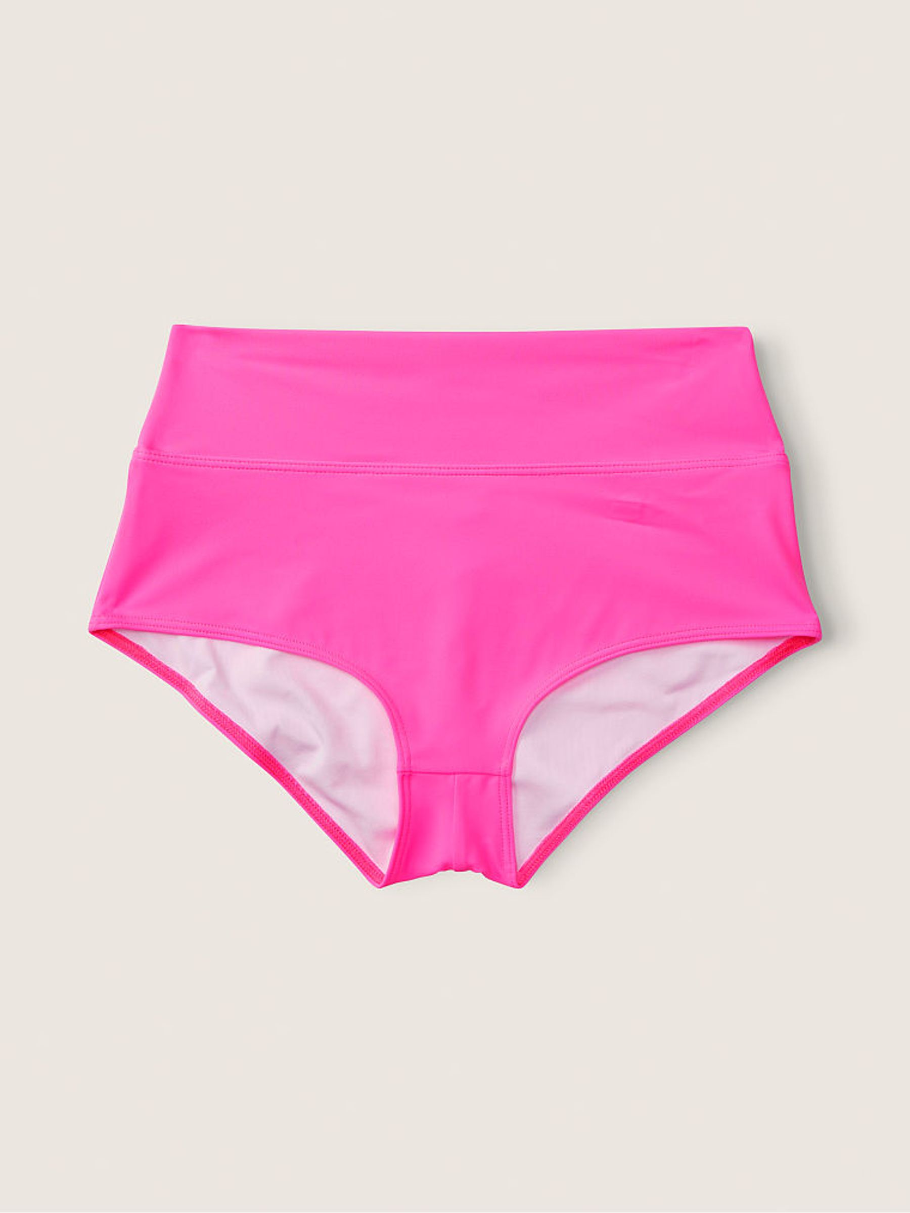 Pink Radiant Rose High Waisted Bikini Bottom - Image 4 of 4