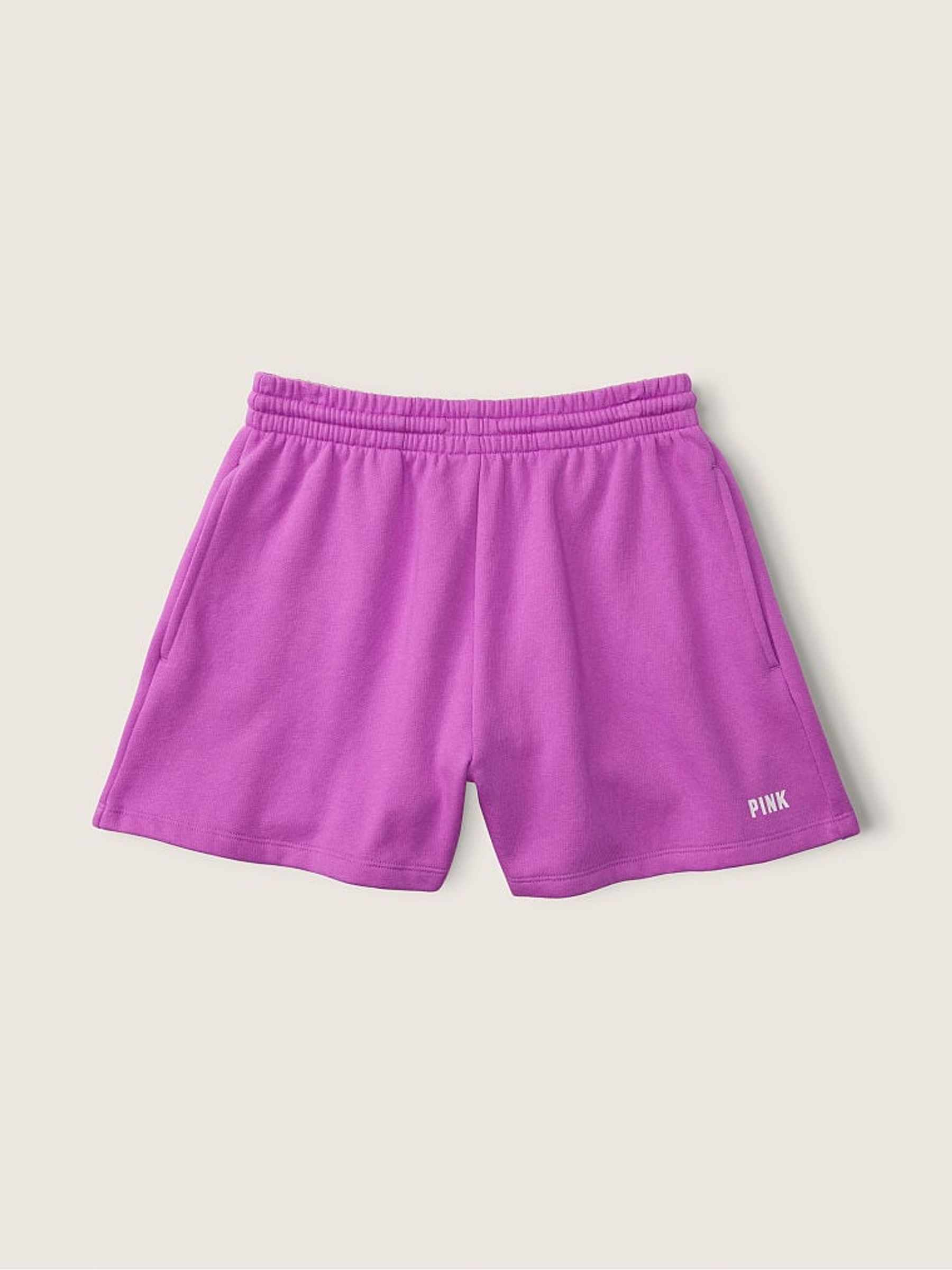 House Party Purple Fleece Sweat Shorts - Image 4 of 4