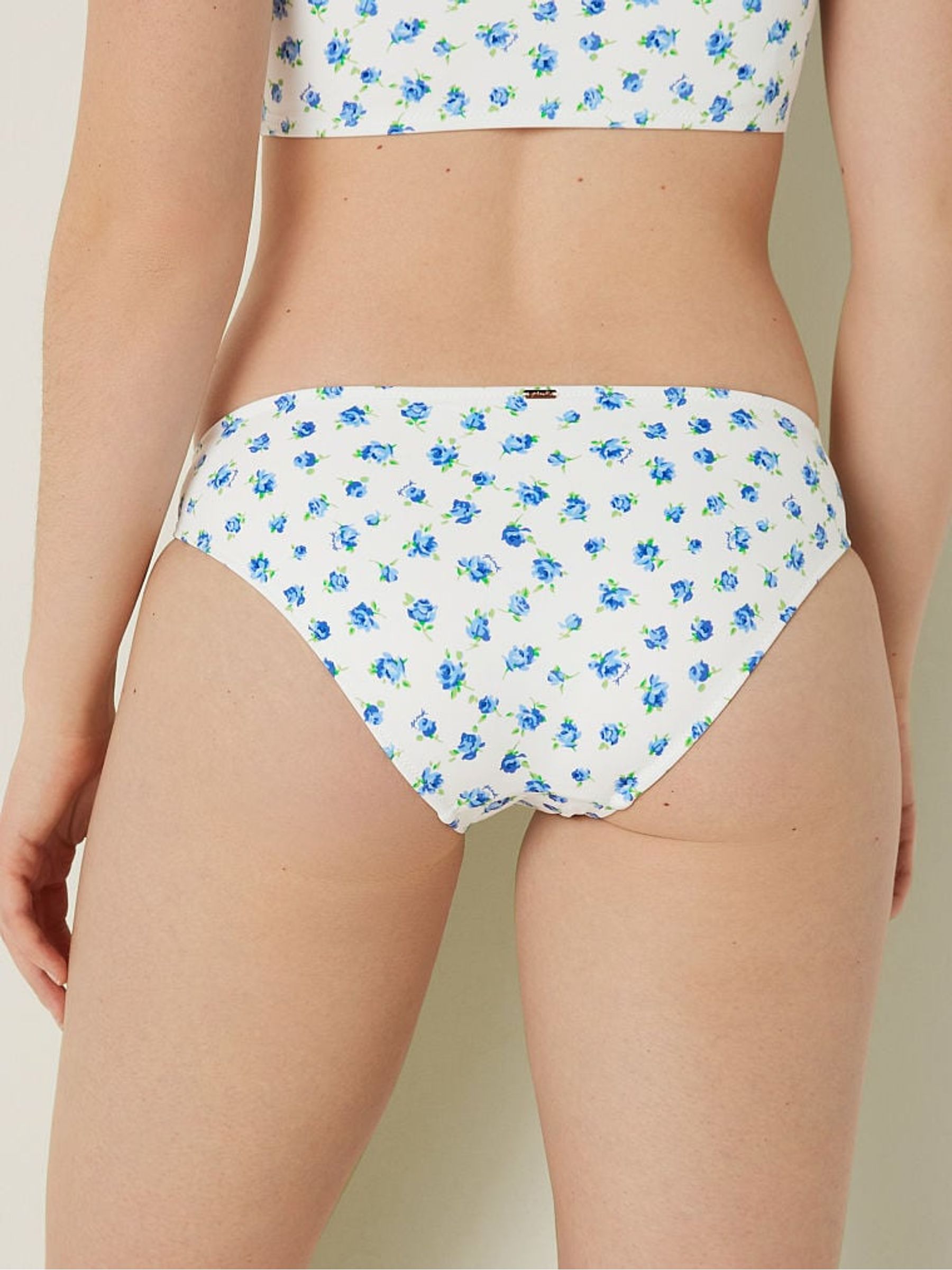 Morning Sky Floral Brief Bikini Bottom - Image 2 of 4