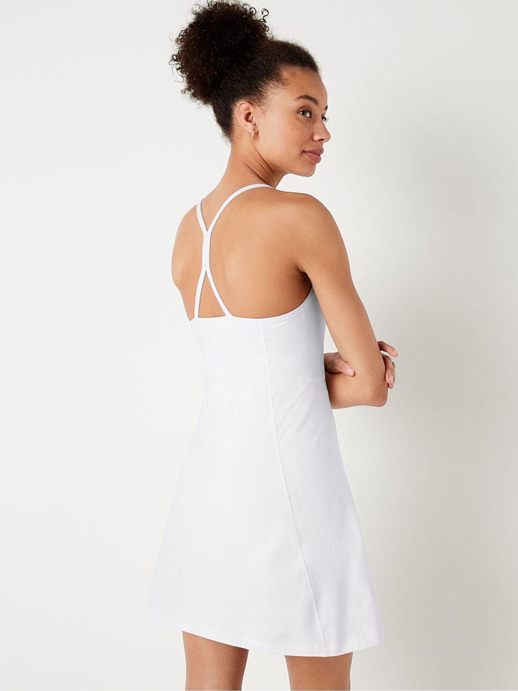 Optic White Active Dress - Image 2 of 4