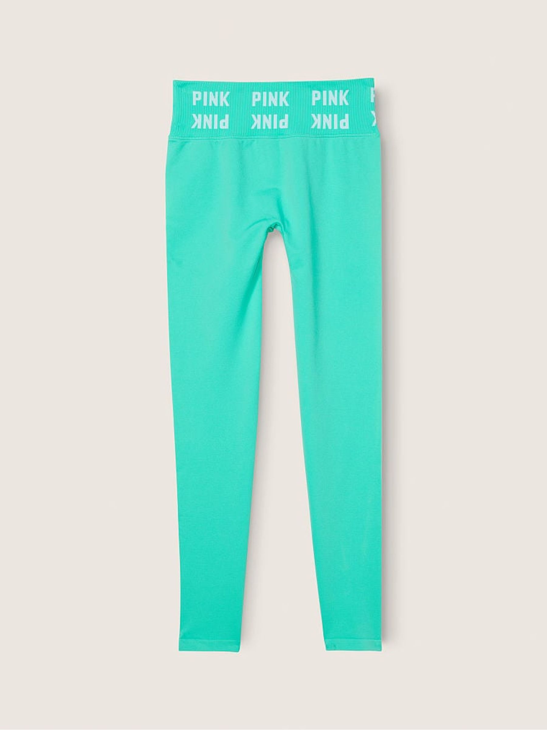 Teal Ice Seamless HighWaist Full Length Tight - Image 4 of 4