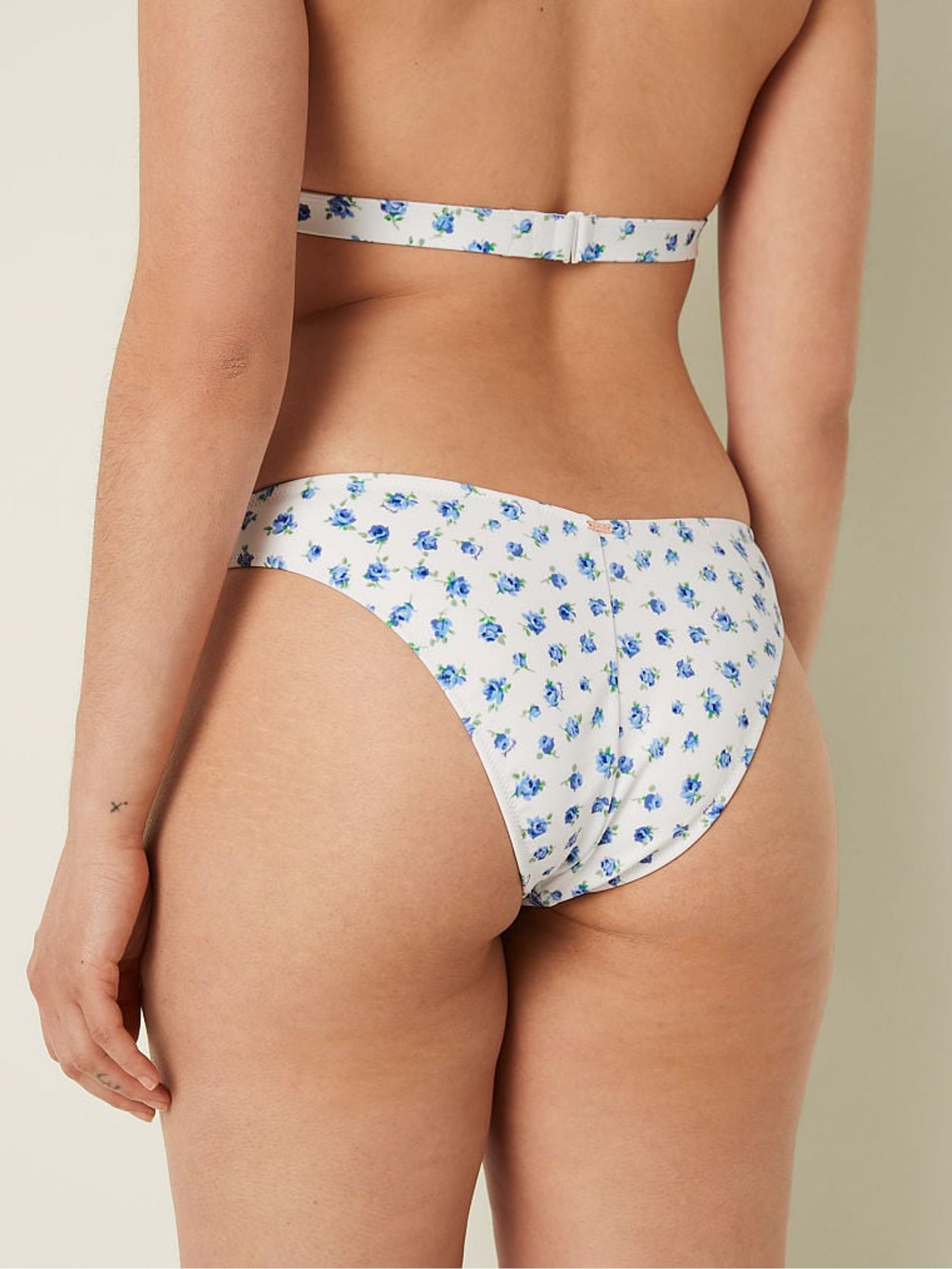 Morning Sky White Brazilian Bikini Bottom - Image 2 of 4