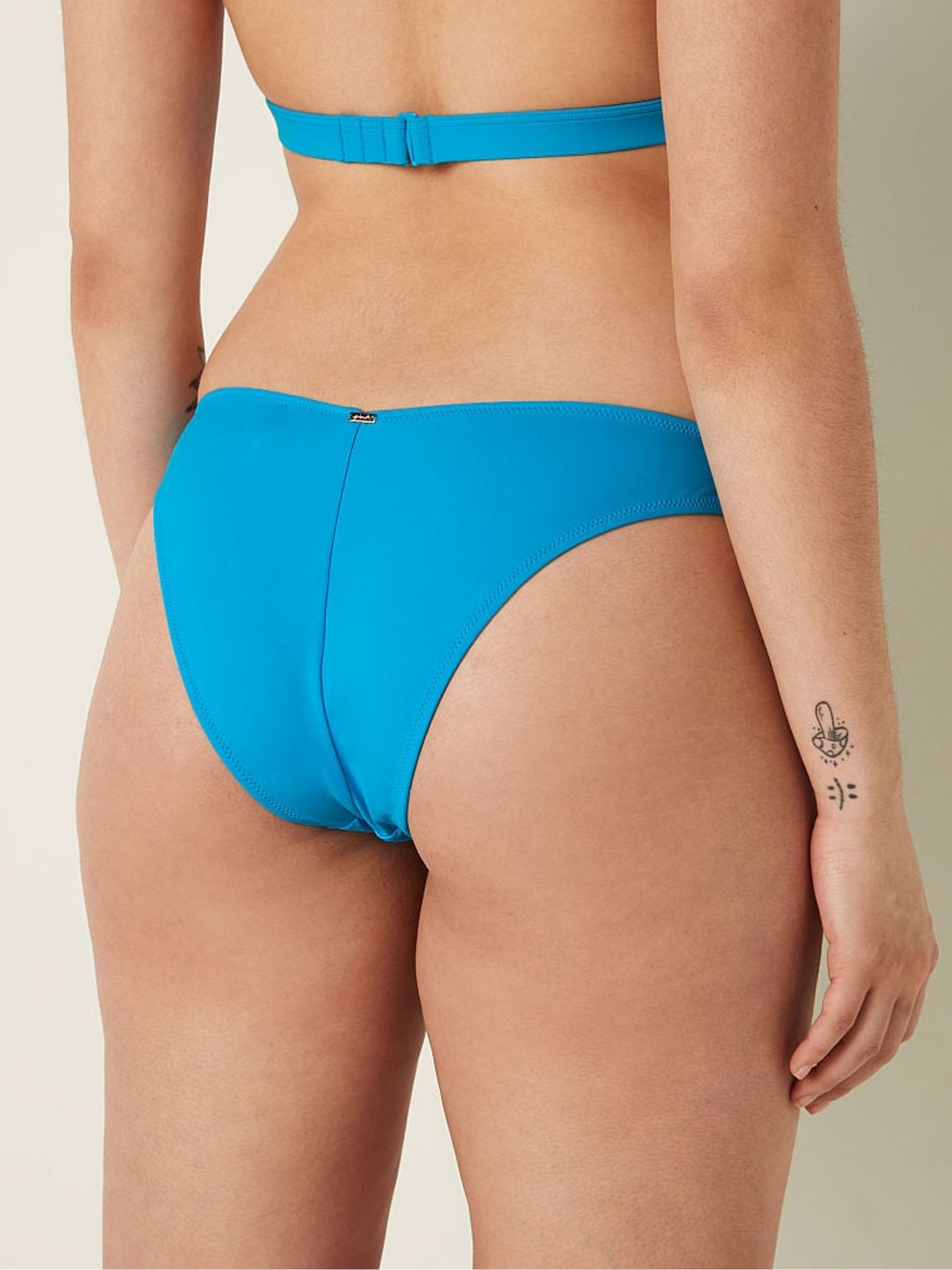 Bright Marine Blue Brazilian Bikini Bottom - Image 2 of 4