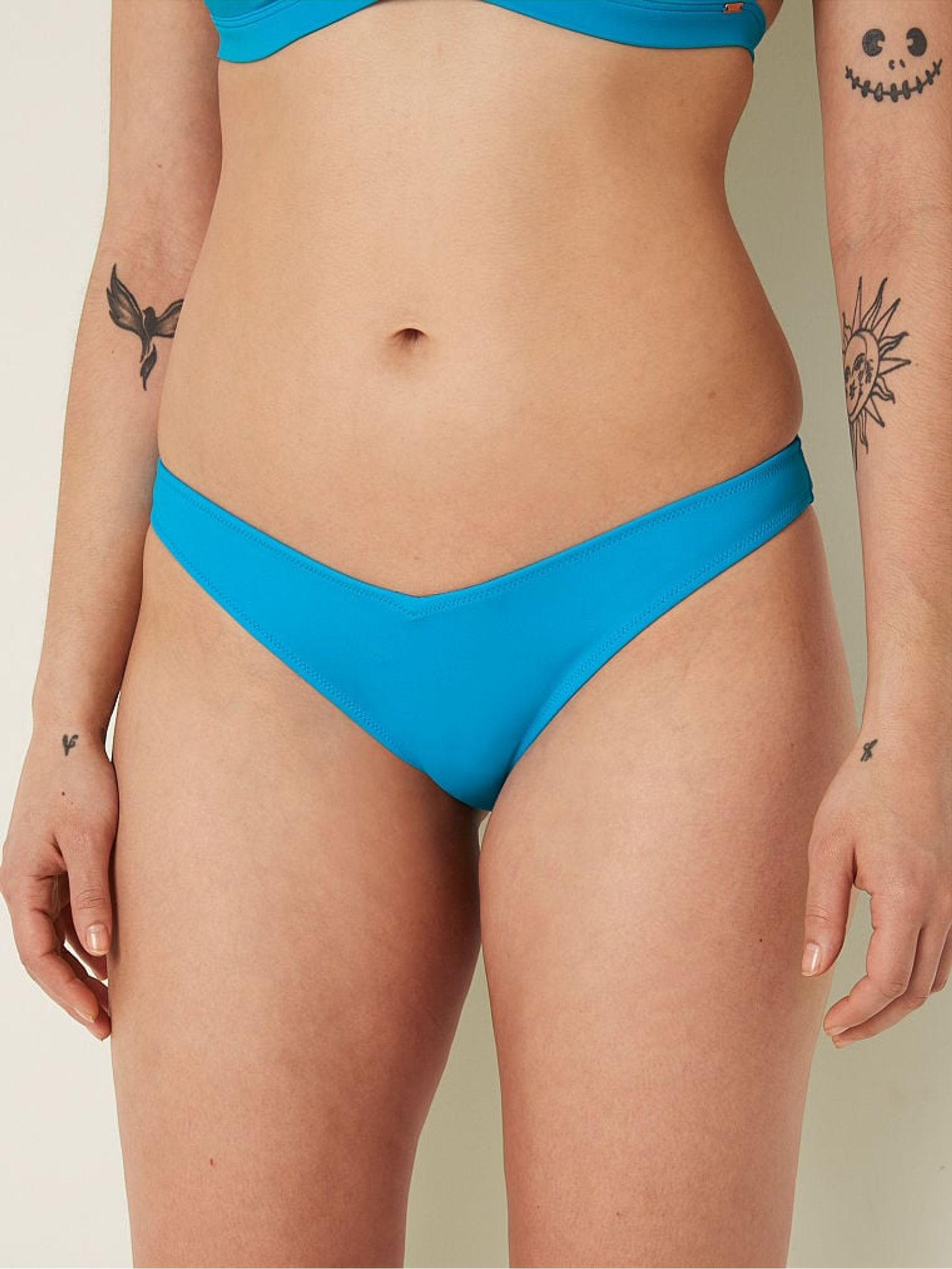 Bright Marine Blue Brazilian Bikini Bottom - Image 3 of 4