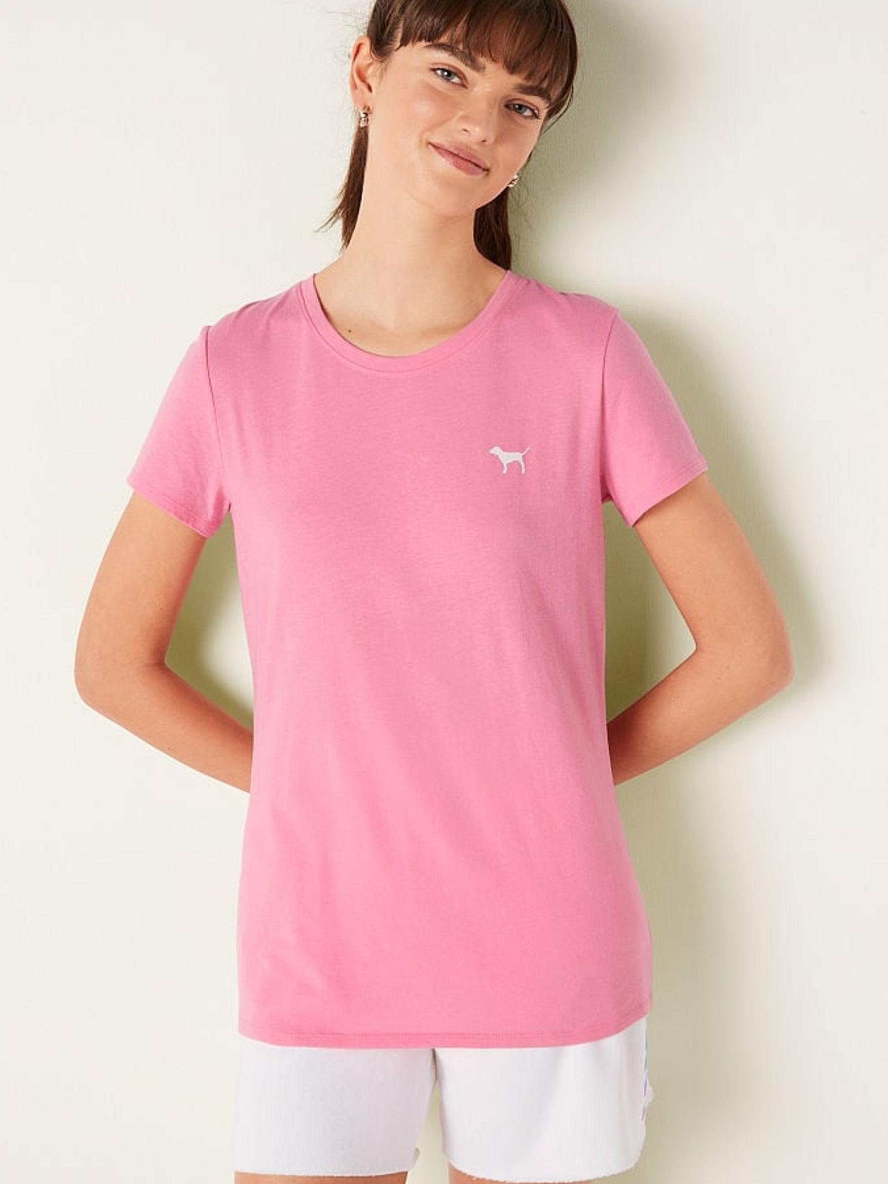 Dreamy Pink Logo Short Sleeve T-Shirt - Image 1 of 5