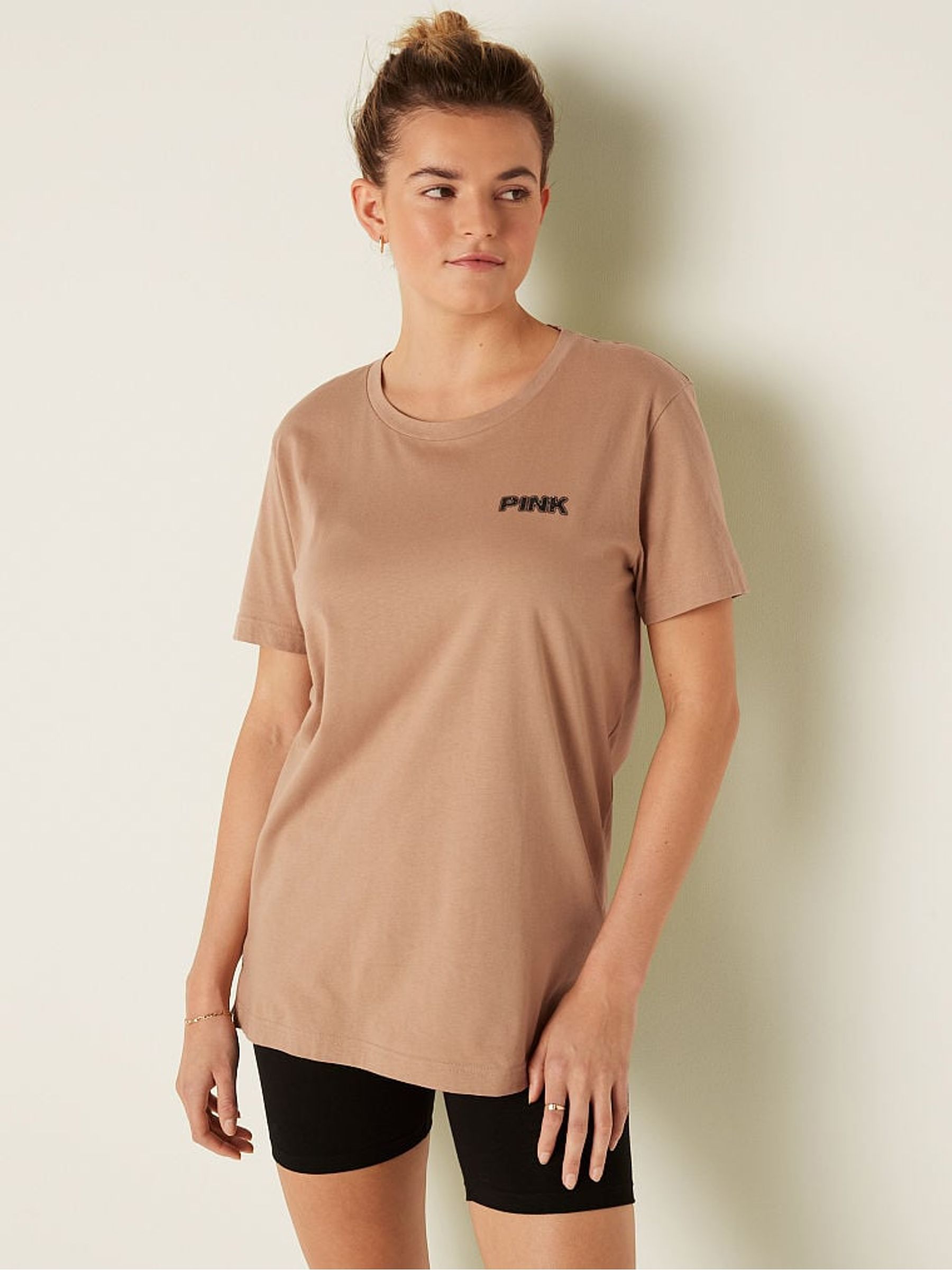 Mocha Latte Brown Short Sleeve T-Shirt - Image 1 of 5