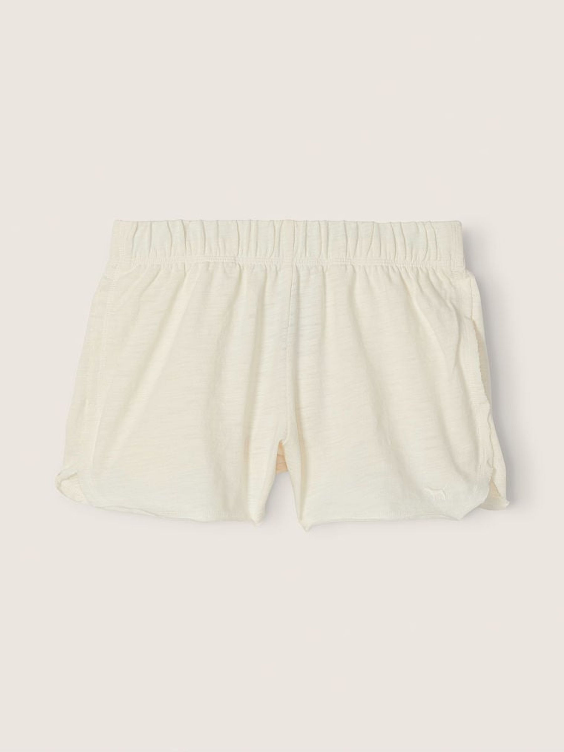 Cream Summer Lounge Shorts - Image 3 of 4