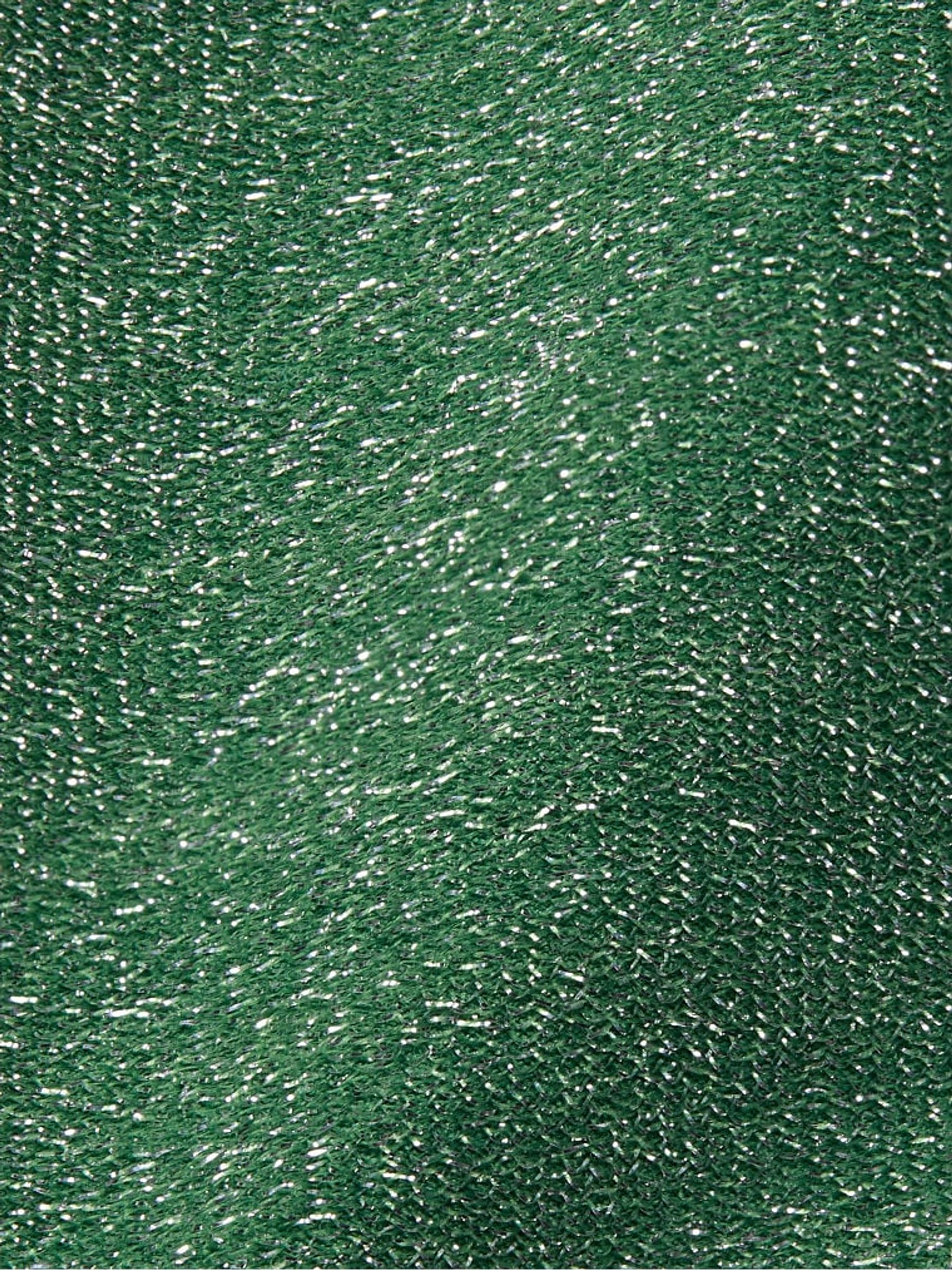 Forest Pine Green Shimmer One Shoulder OnePiece Swimsuit - Image 4 of 4