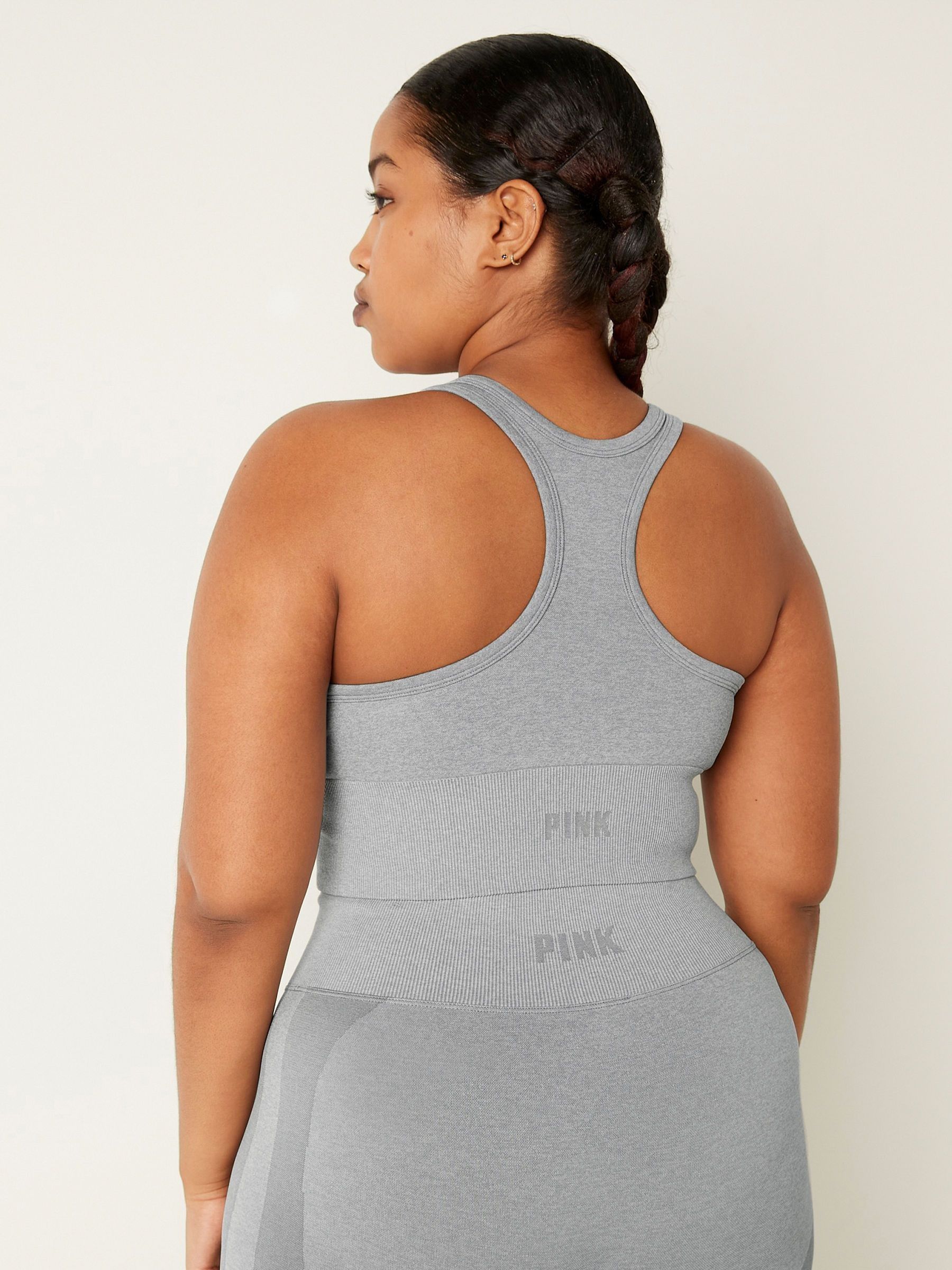Grey Oasis Seamless Sports Bra - Image 2 of 4