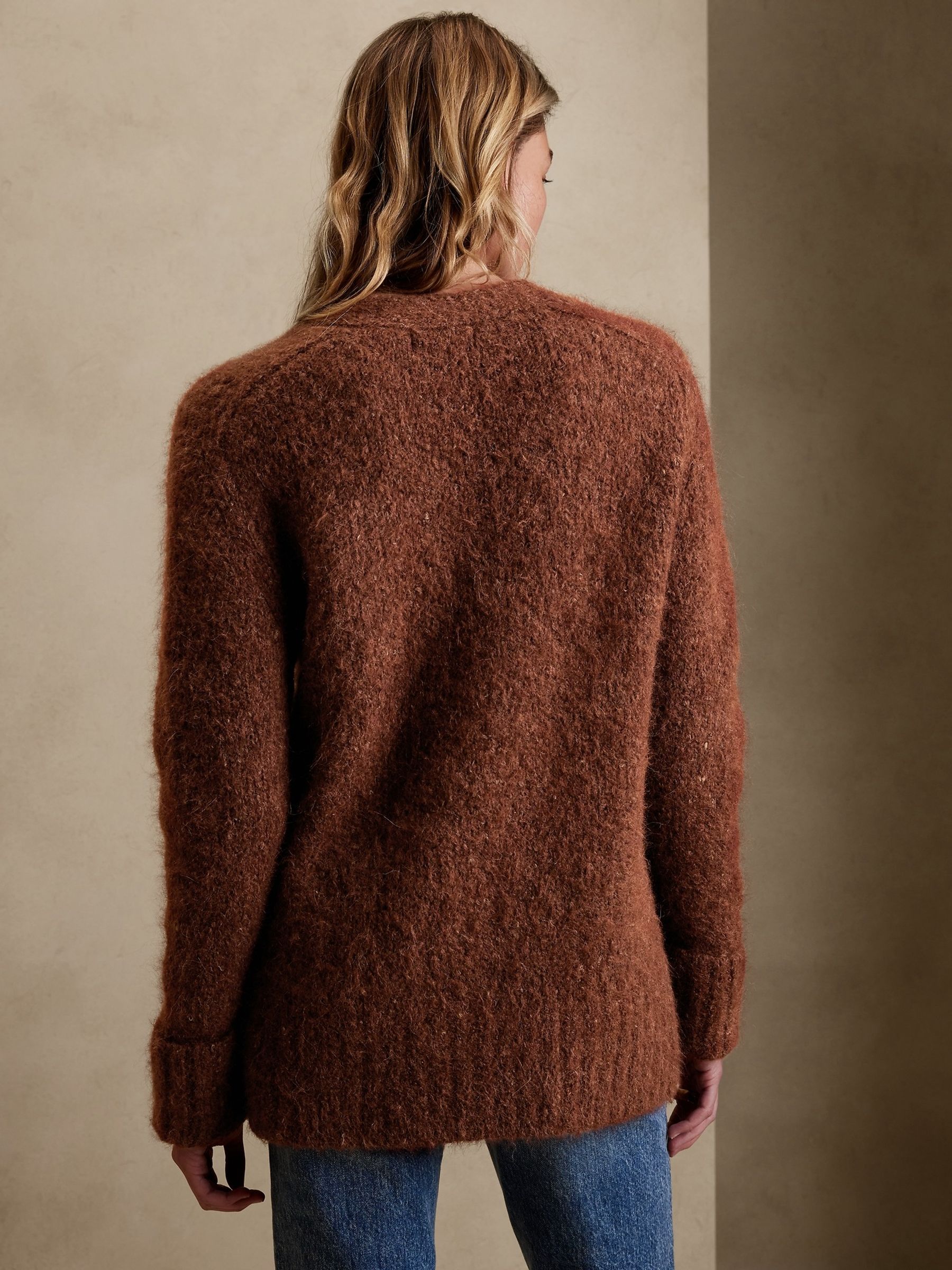 Banana Republic Brown Melli Cardigan - Image 2 of 4