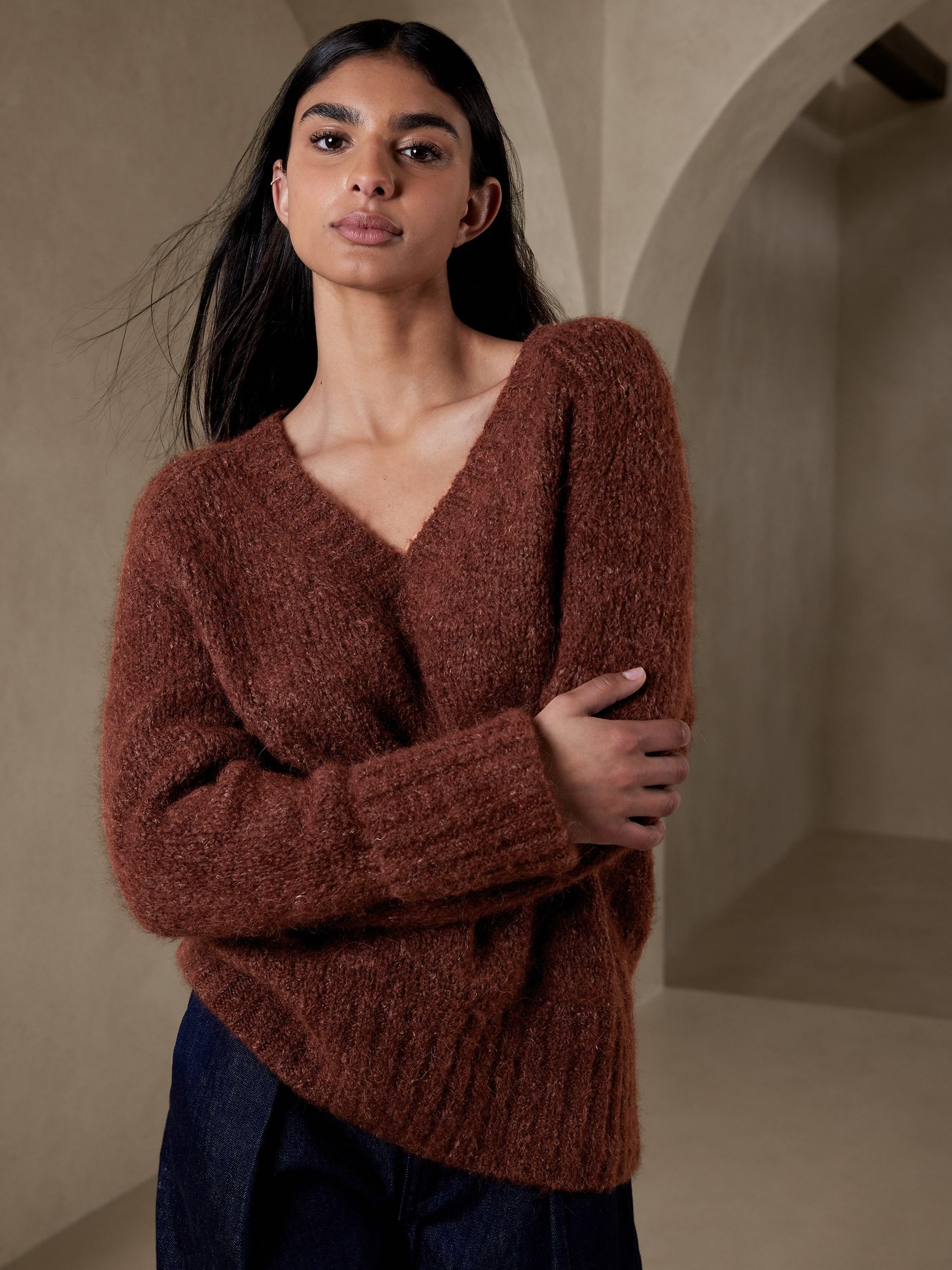 Banana Republic Brown Melli Jumper - Image 1 of 2