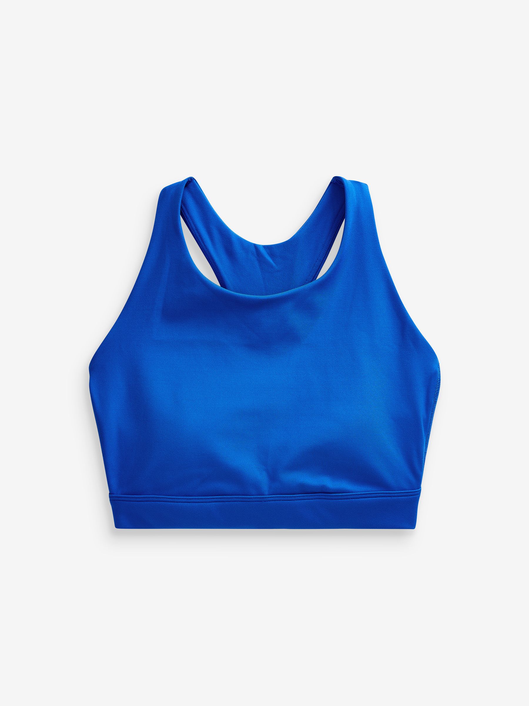 Blue High Impact Racerback Sports Bra - Image 5 of 5