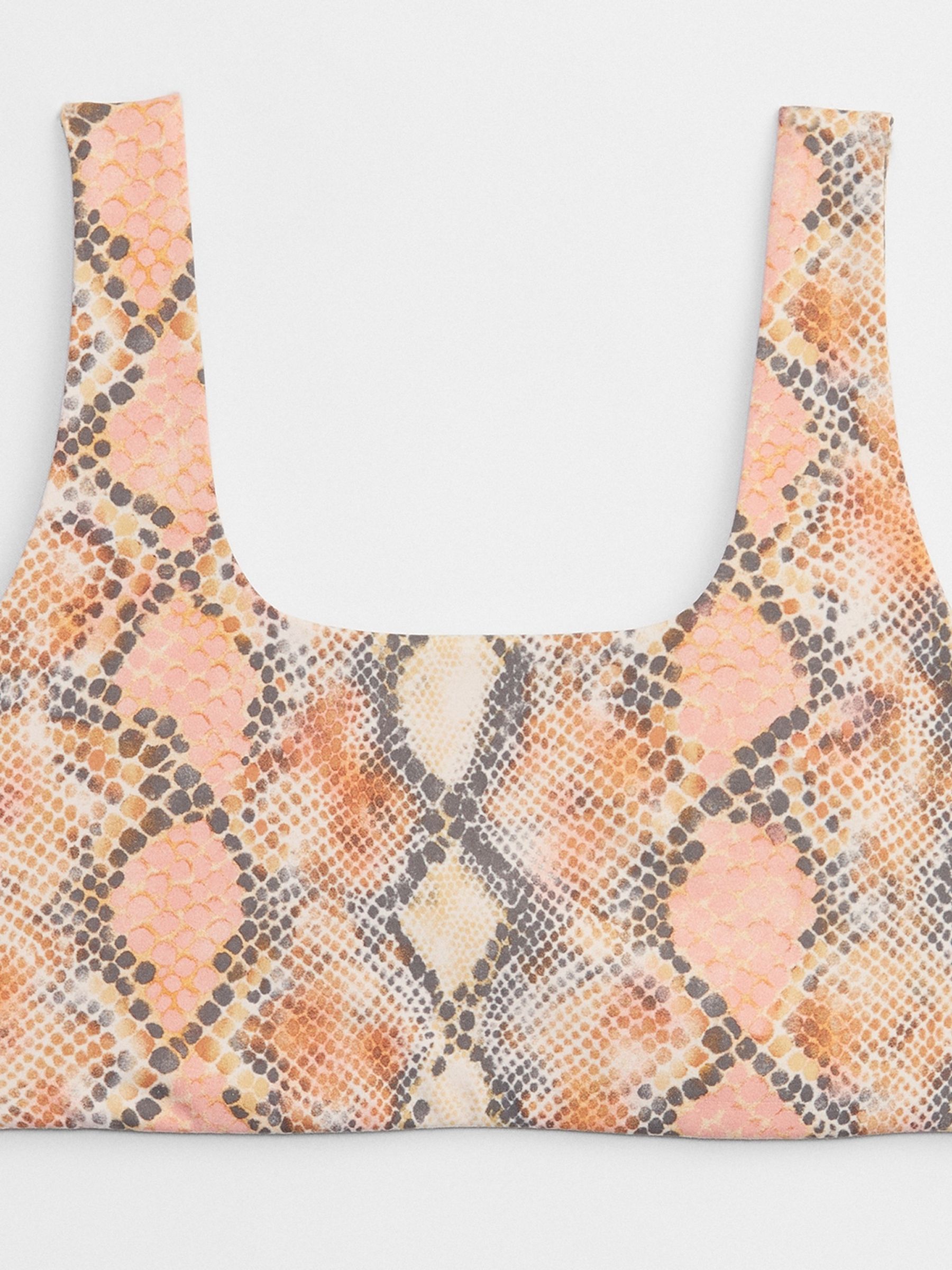 Snake Print Studio Sports Bra - Image 4 of 4