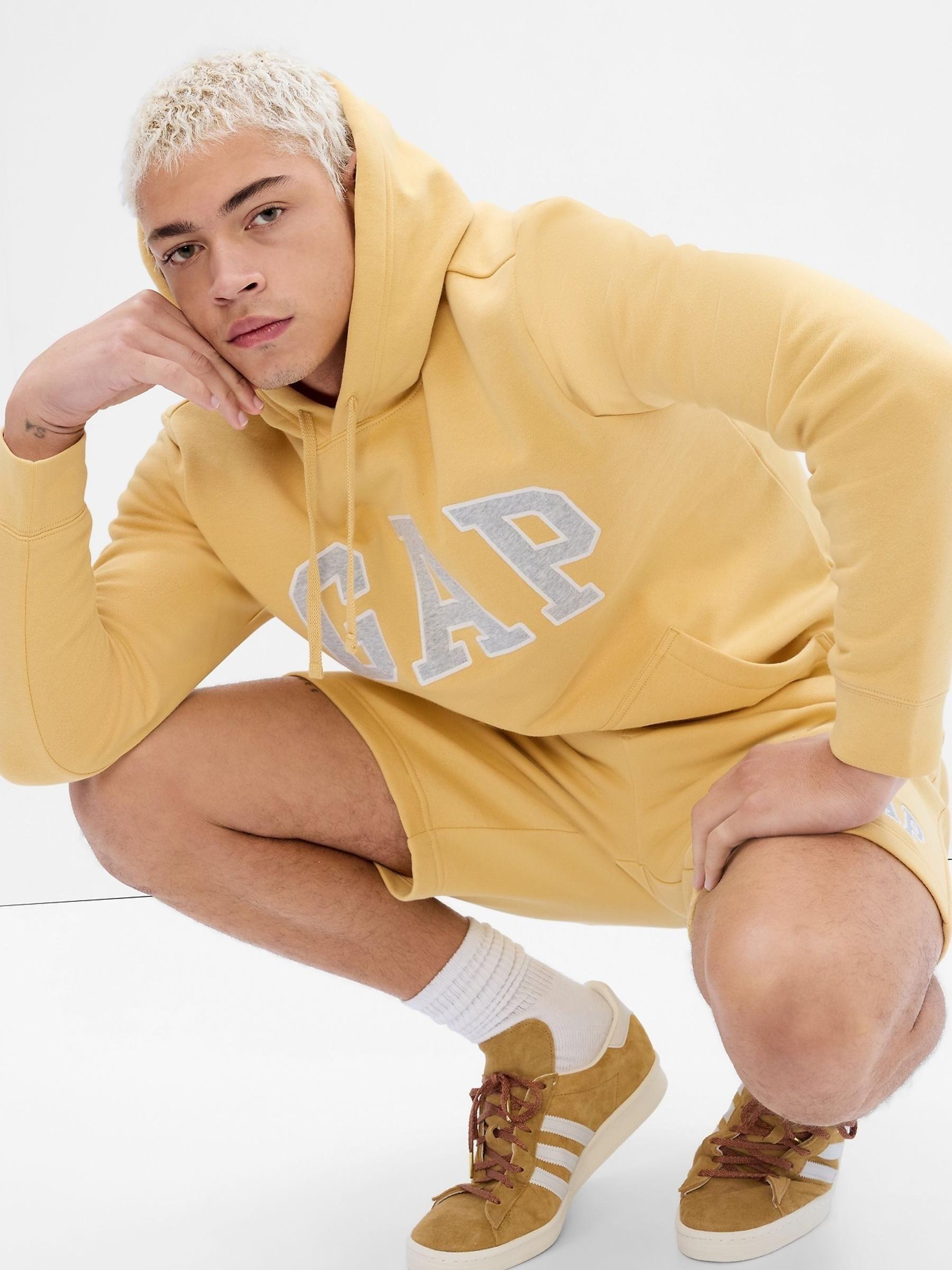 Yellow Logo Arch Hoodie - Image 1 of 1