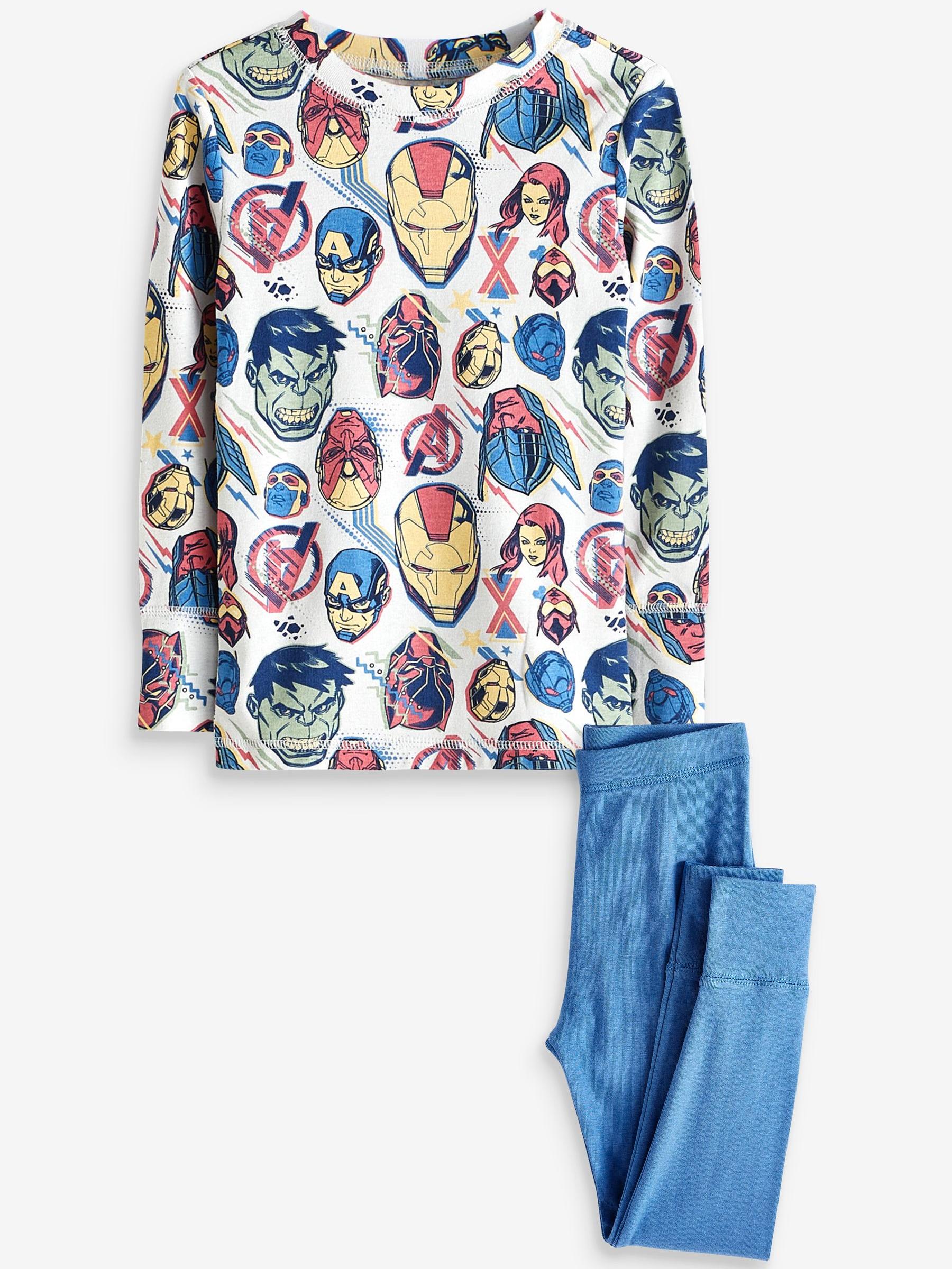Marvel Avengers Long Sleeve Pyjama Set - Image 1 of 4
