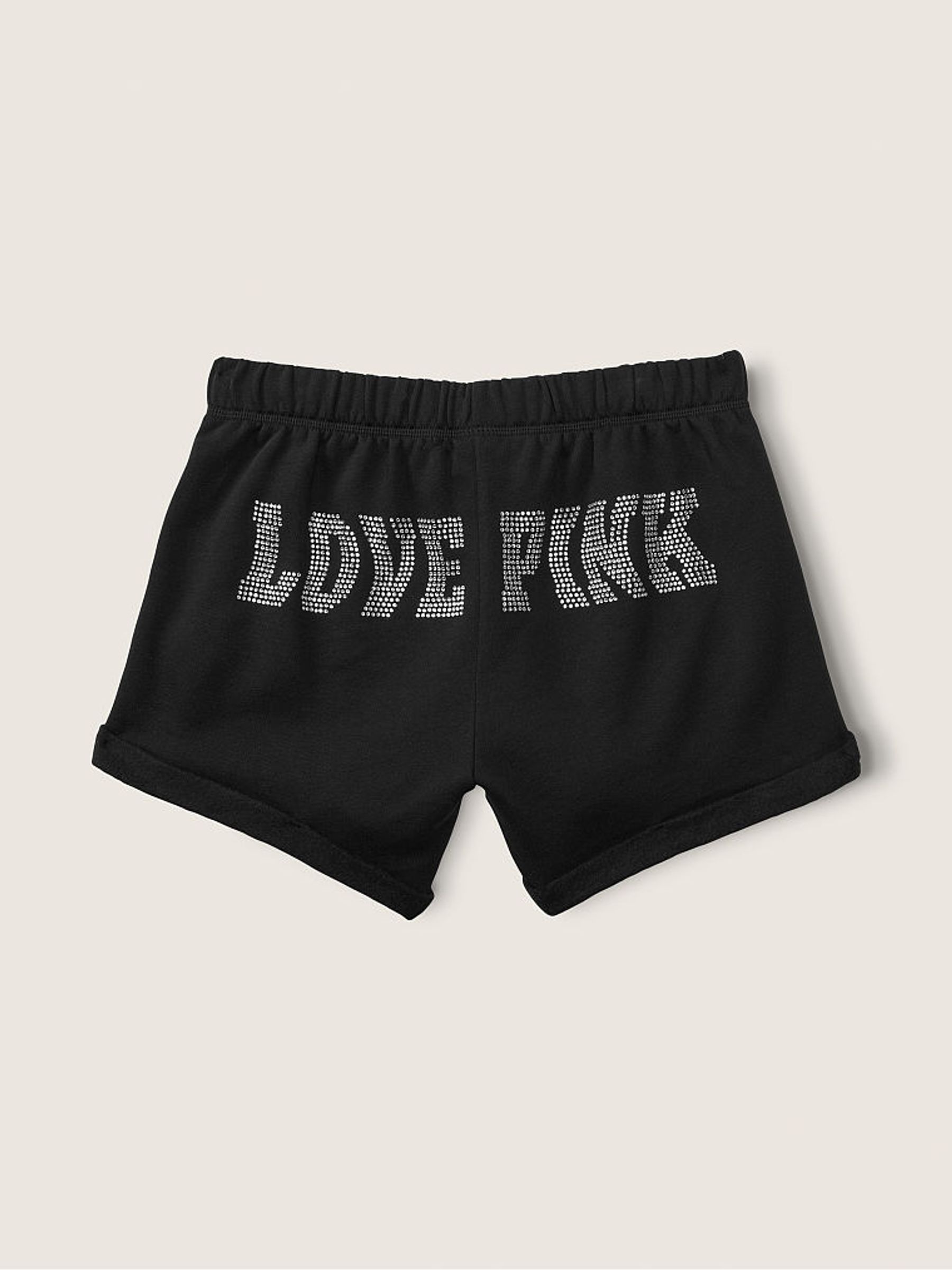 Pure Black Logo Lounge Short - Image 5 of 5