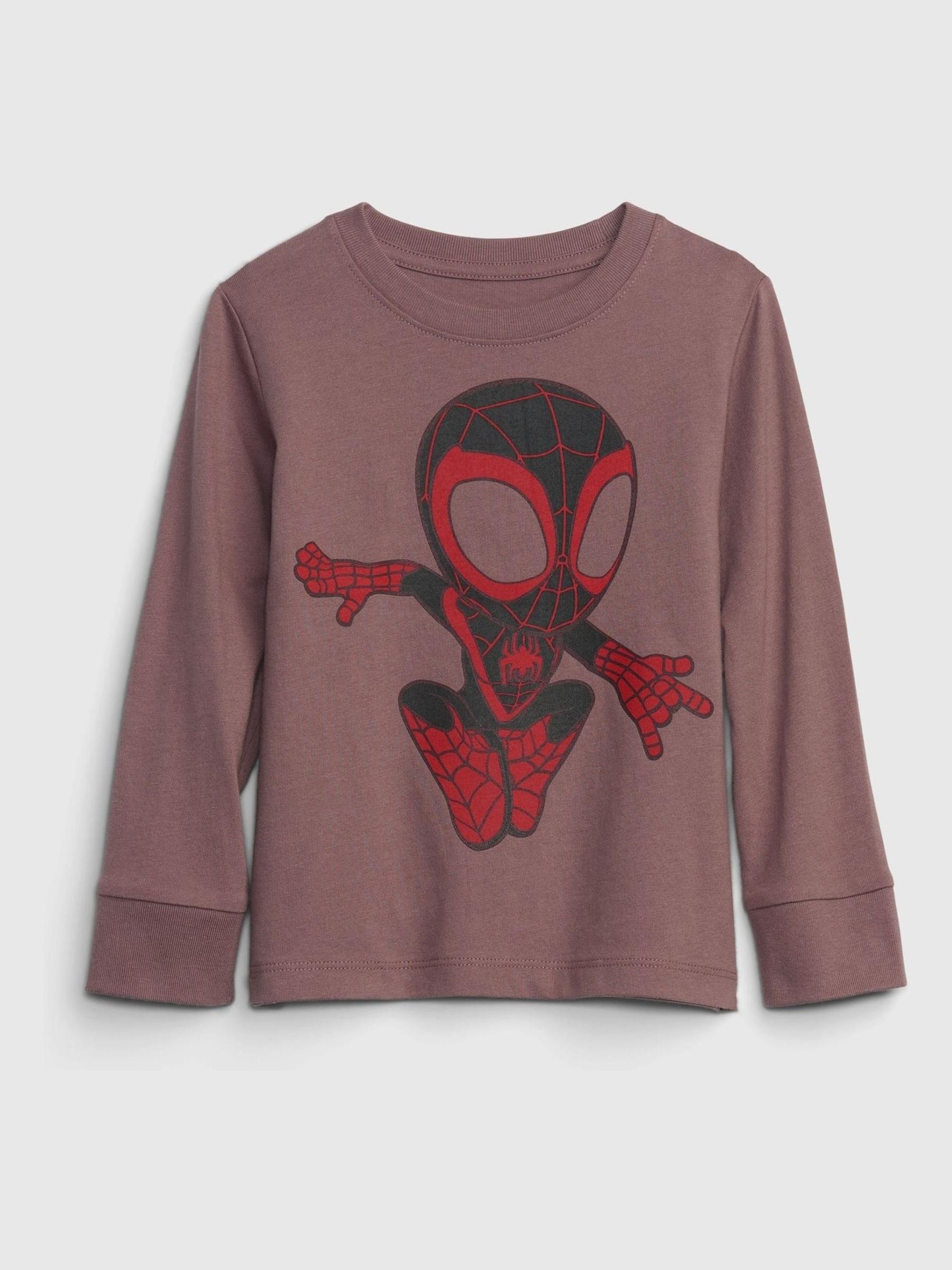 Purple Marvel Marvel Superhero Graphic Long Sleeve T-Shirt - Image 1 of 1