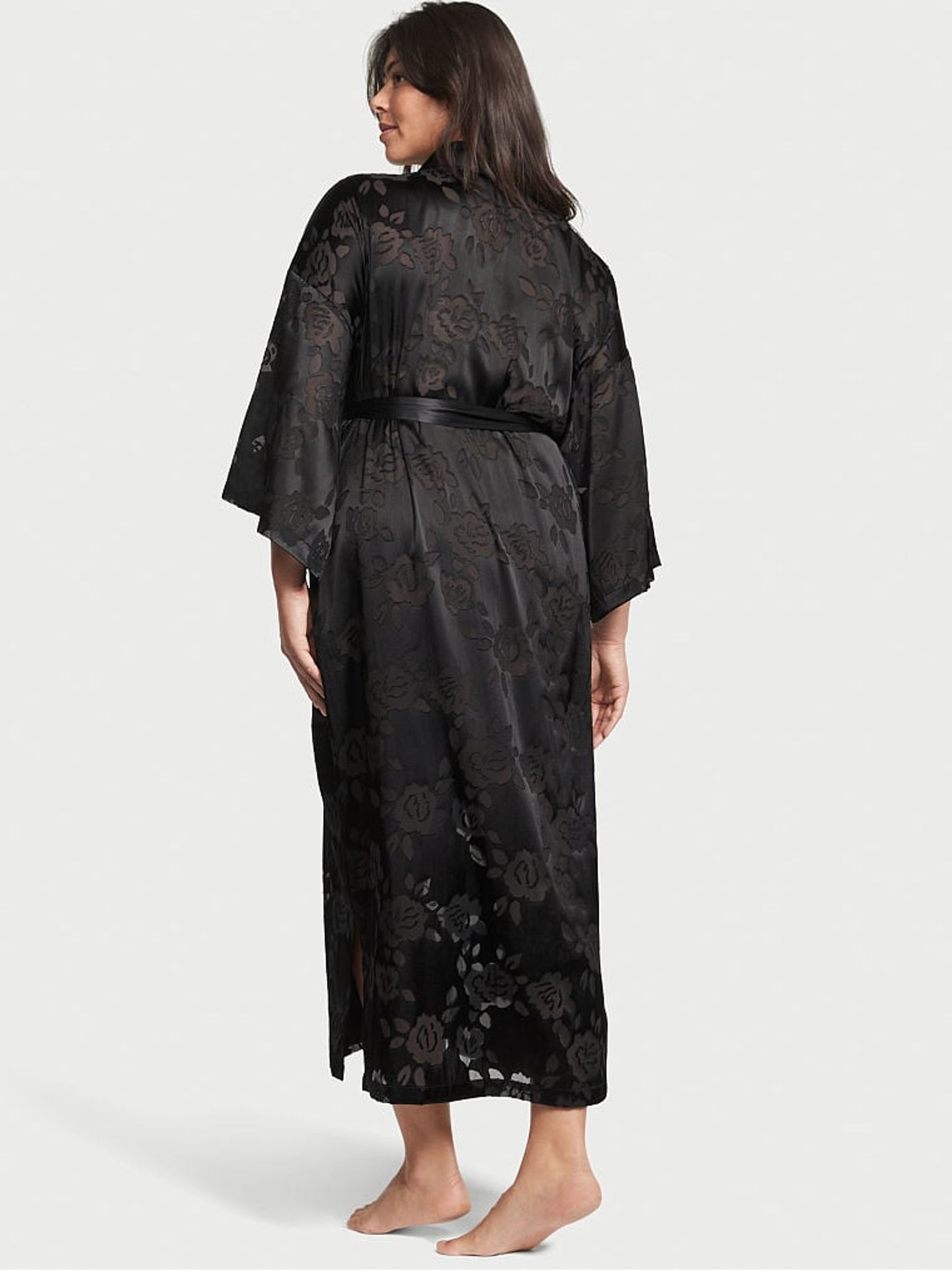 Black Archive Burnout Robe - Image 2 of 4