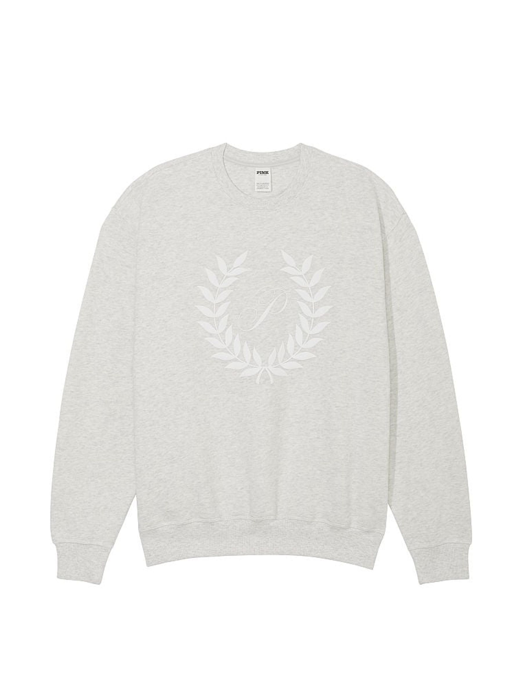 Heather Stone Grey Fleece Sweatshirt - Image 3 of 3