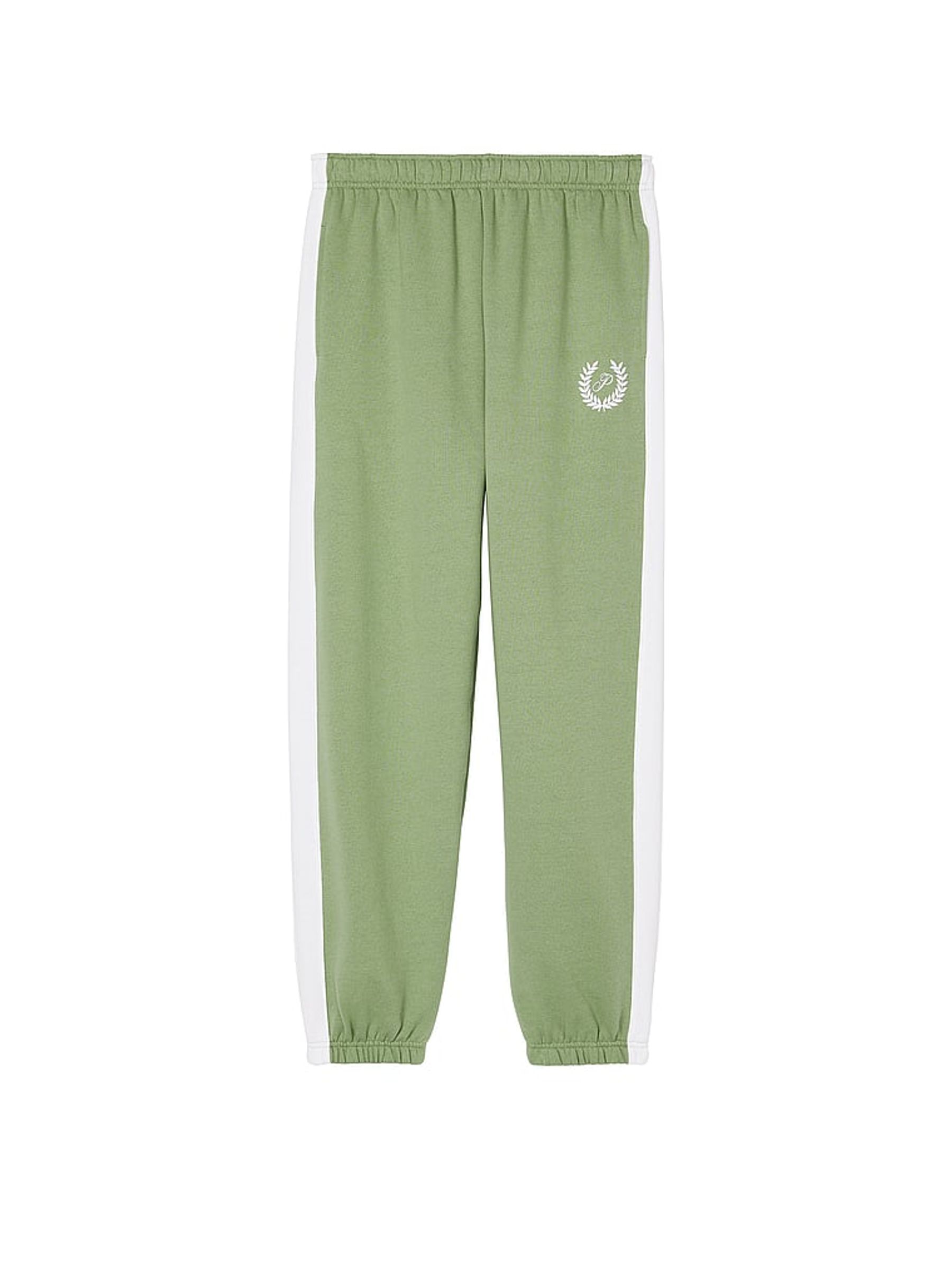 Wild Grass Green Fleece Cuffed Jogger - Image 3 of 3