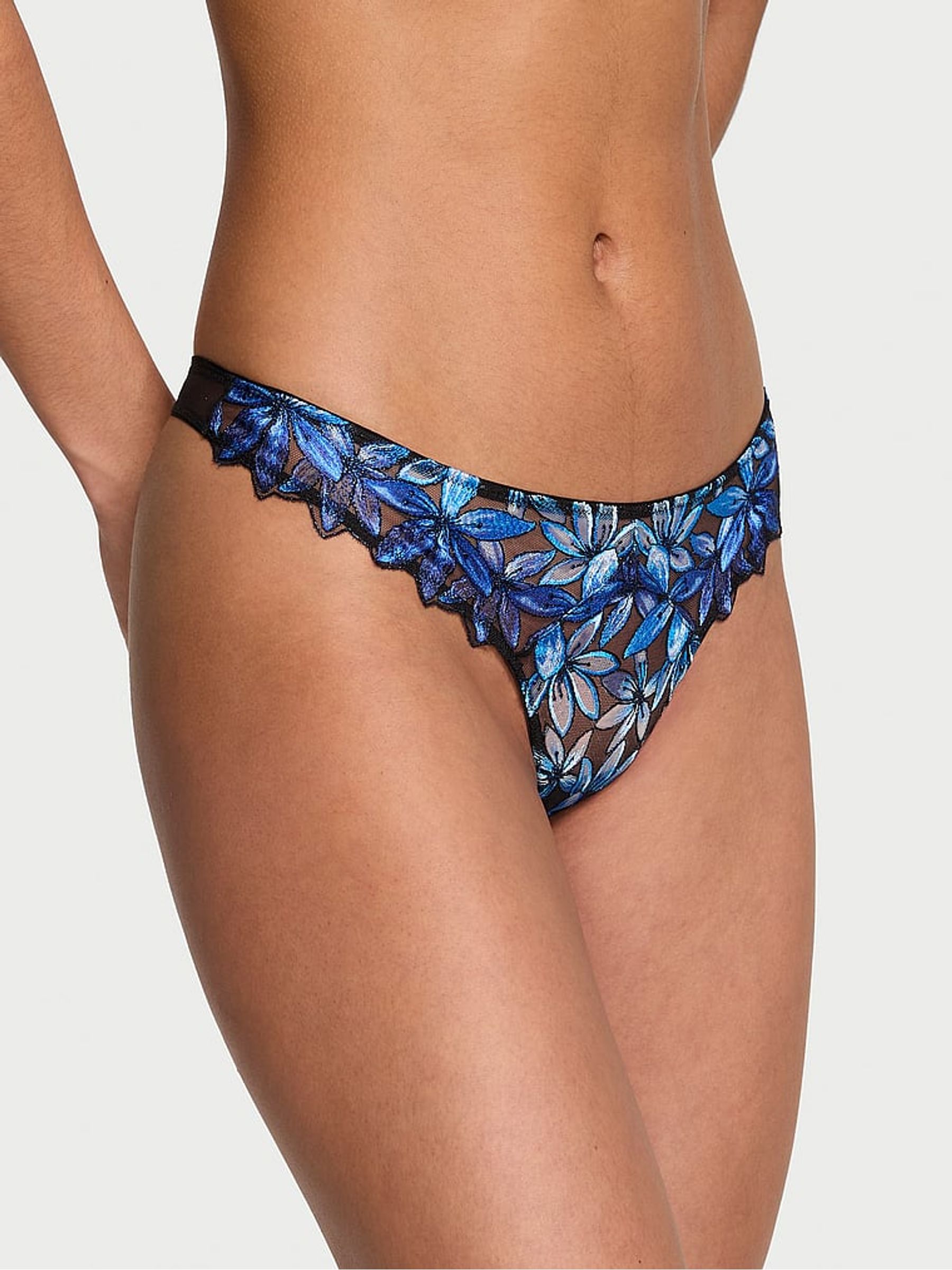 Blue Ombre Thong Ziggy Knickers - Image 1 of 3