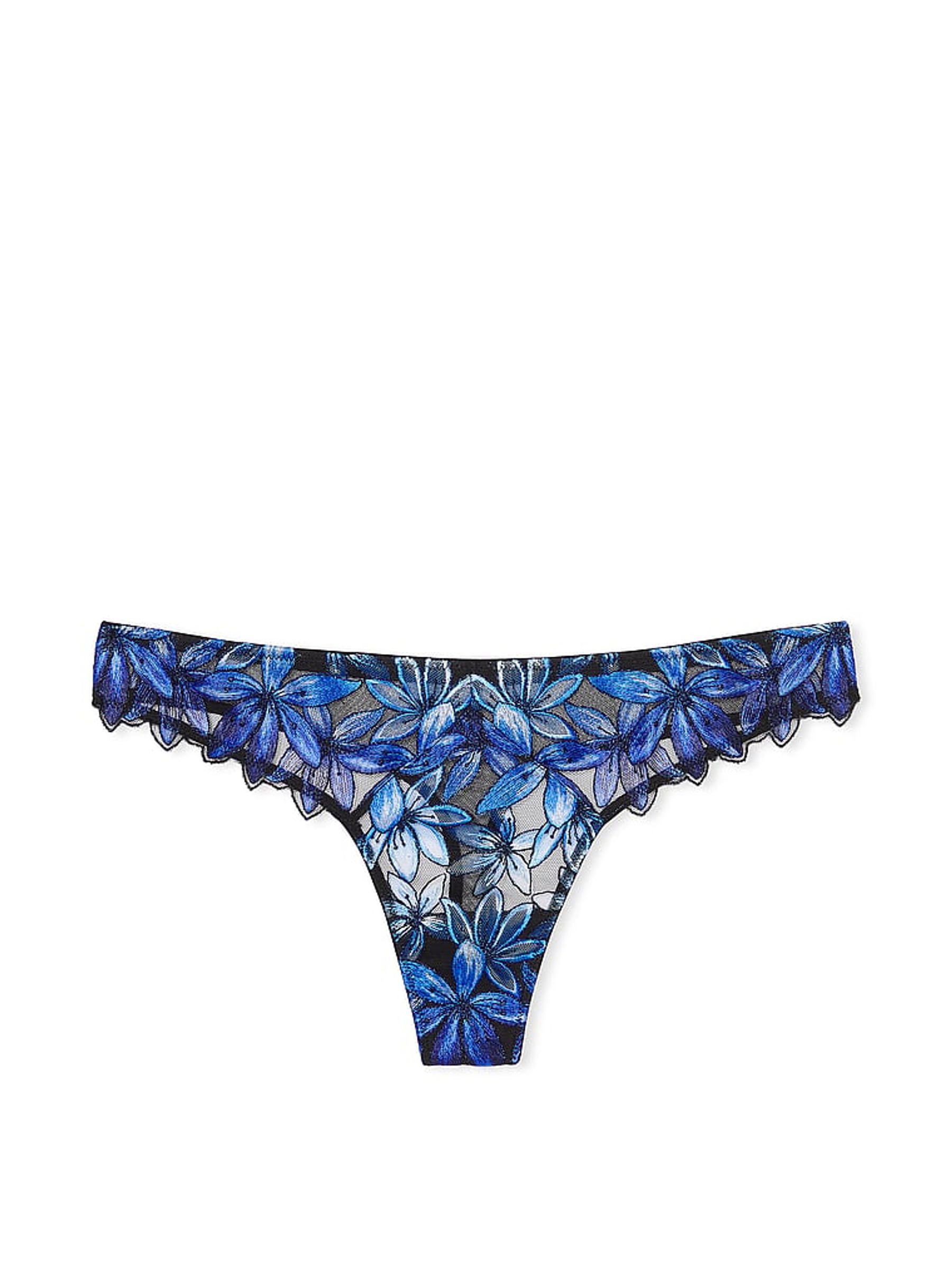 Blue Ombre Thong Ziggy Knickers - Image 3 of 3