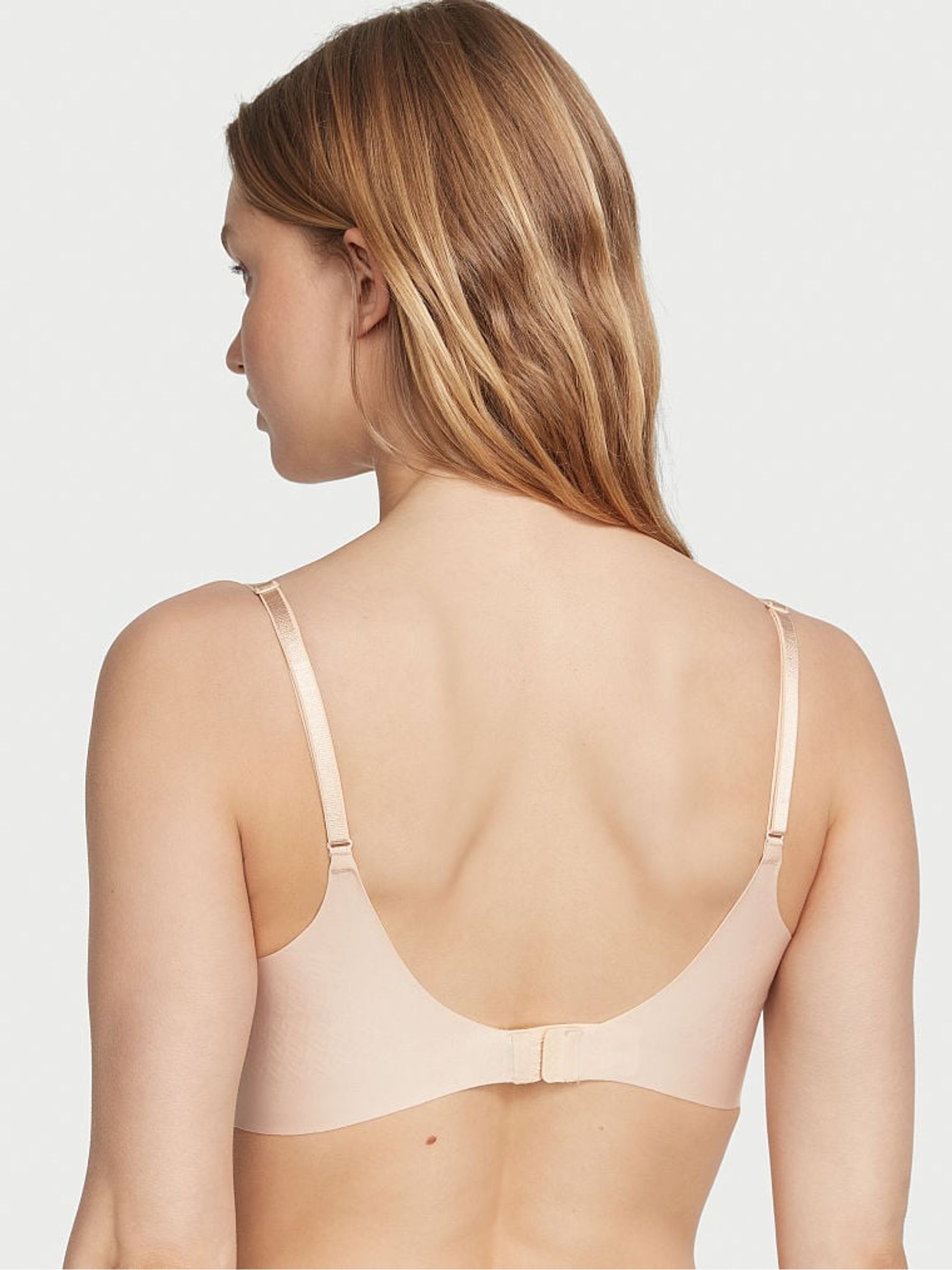 Marzipan Nude Plunge Low Back Bra - Image 2 of 4