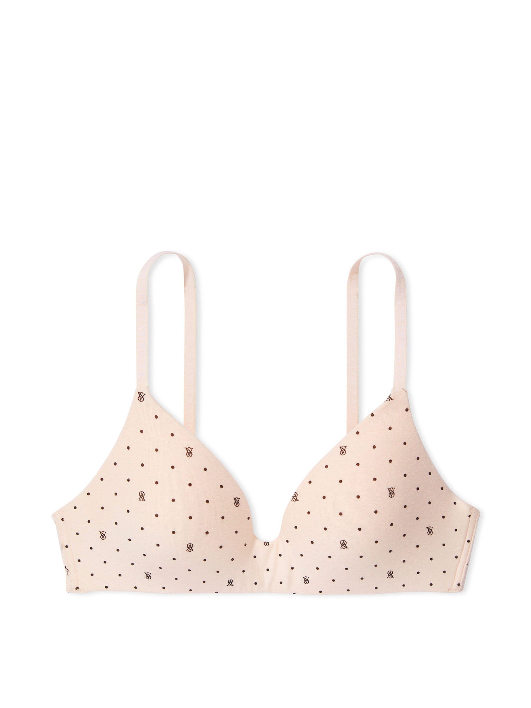 Purest Pink Logo Non Wired Lightly Lined Bra - Image 3 of 3
