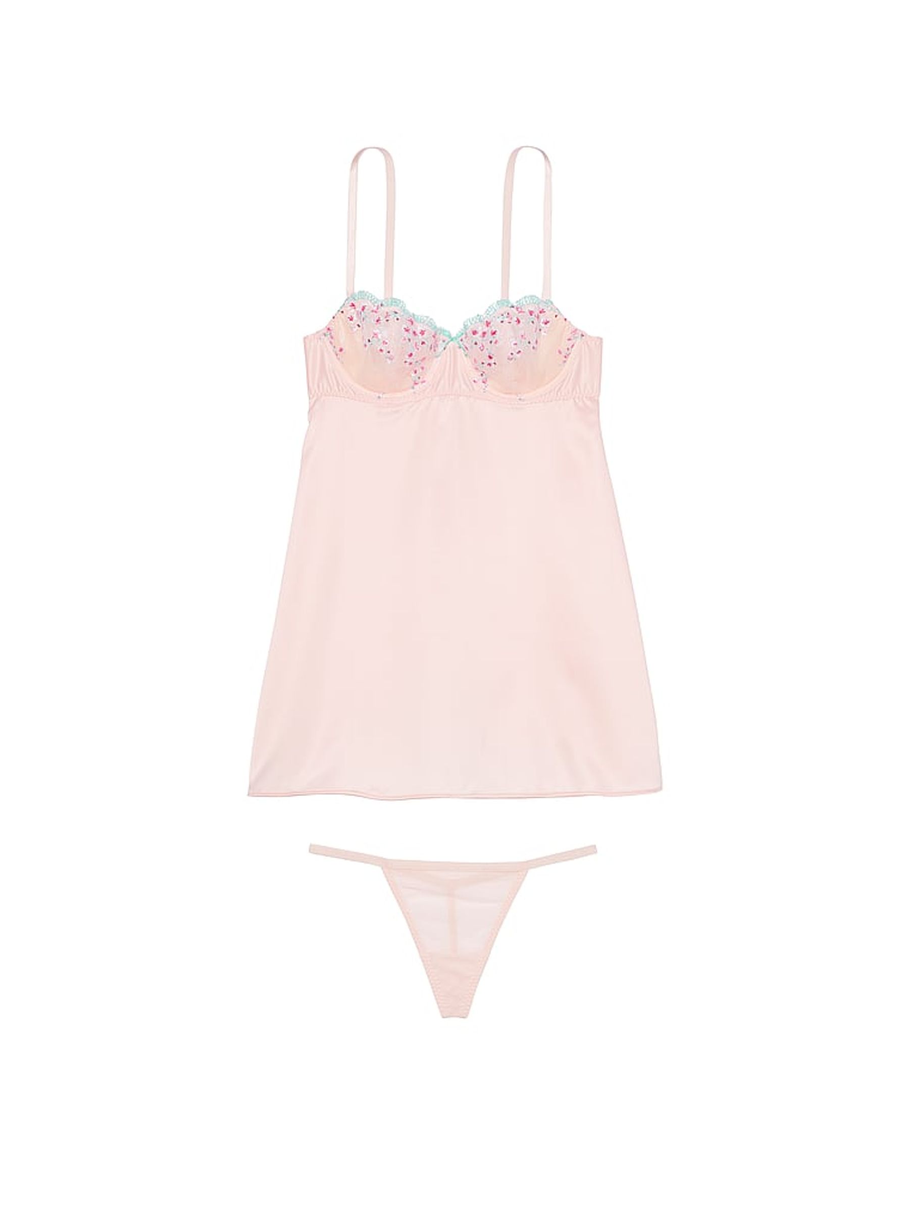 Ballet Pink Cherry Blossom Babydoll - Image 3 of 3