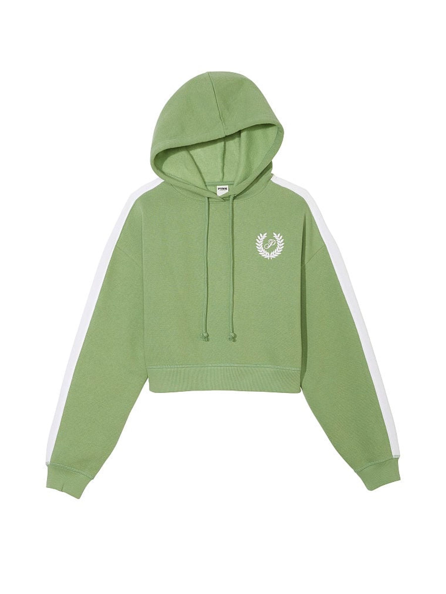 Wild Grass Green Fleece Hoodie - Image 3 of 3