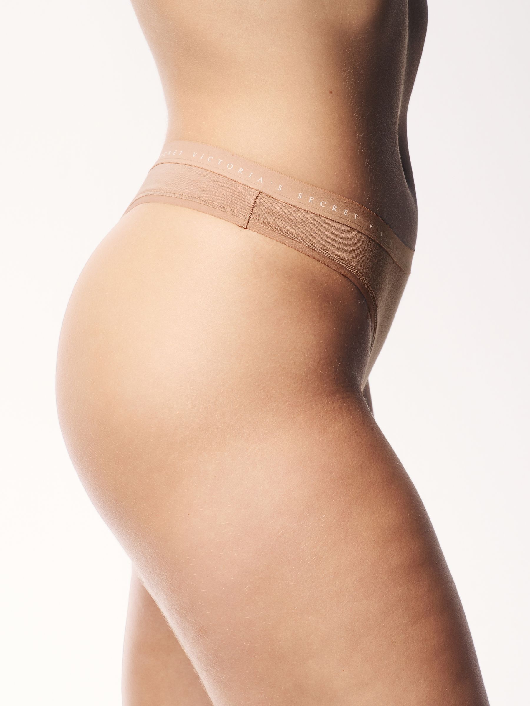 Black/White/Nude Thong Logo 4 Pack Knickers - Image 3 of 5