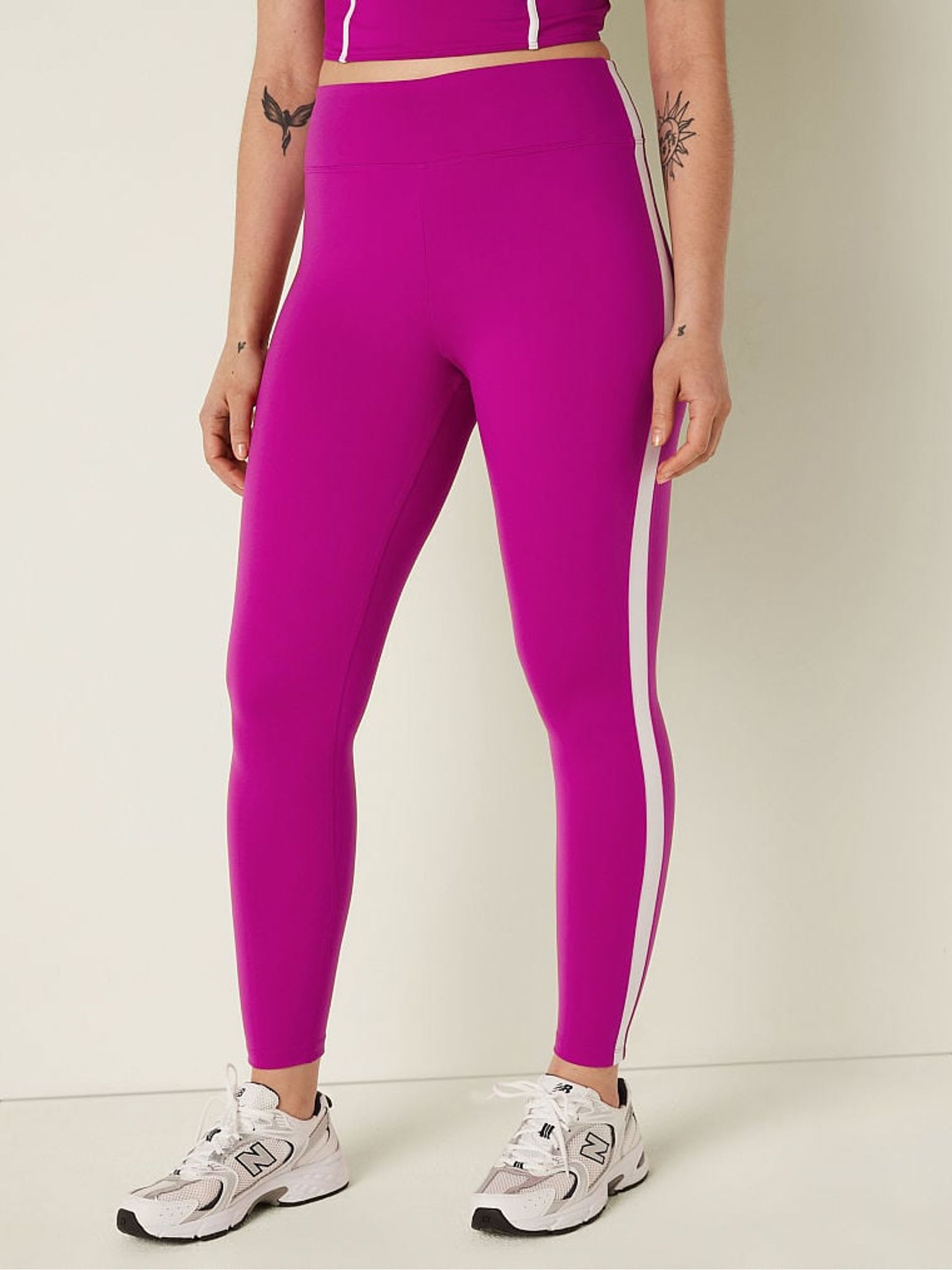 Dahlia Magenta Pink Soft Ultimate High Waist Full Length Legging - Image 1 of 4