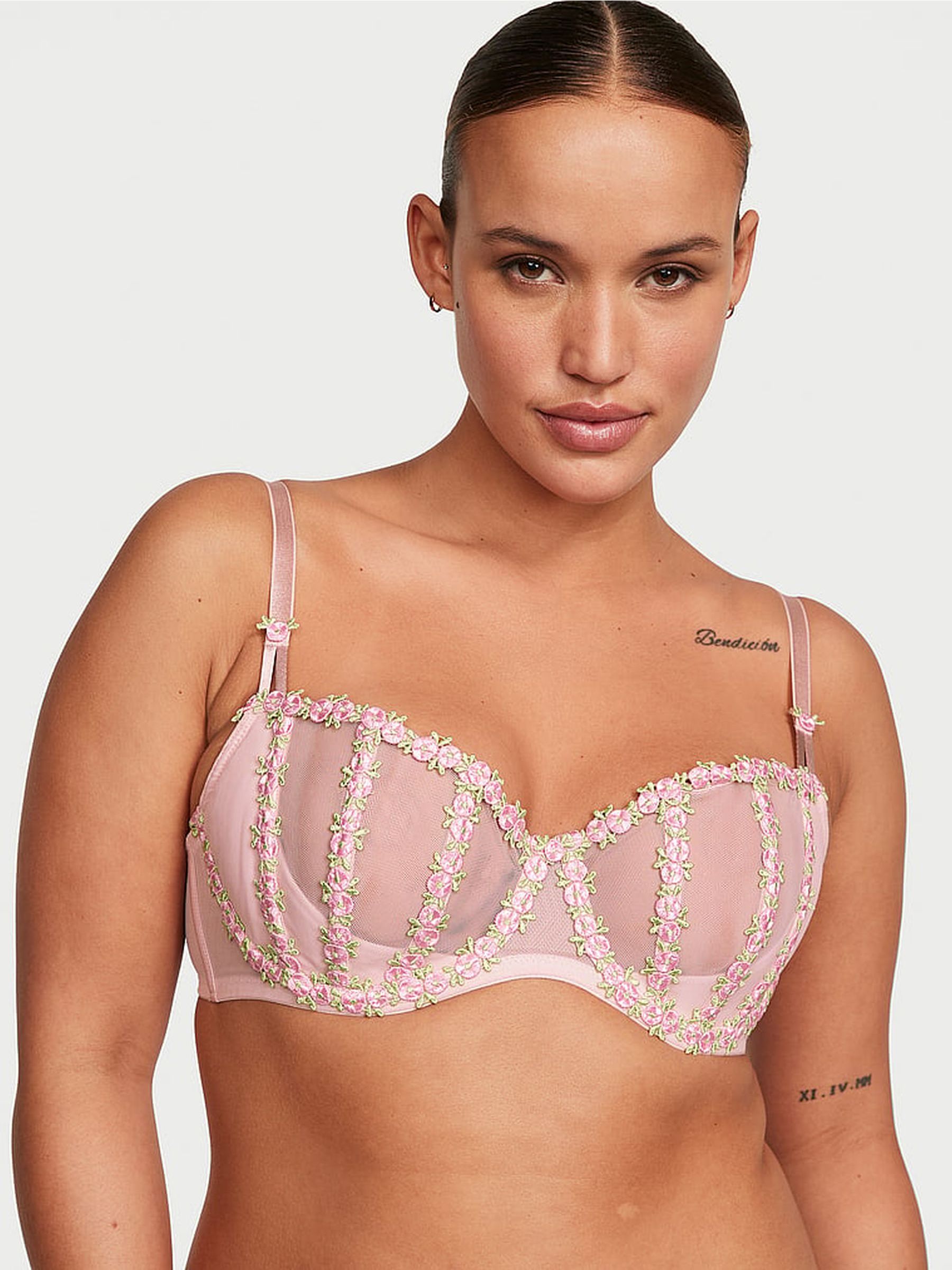 Rosebud Pink Structure Unlined Balcony Bra - Image 1 of 3