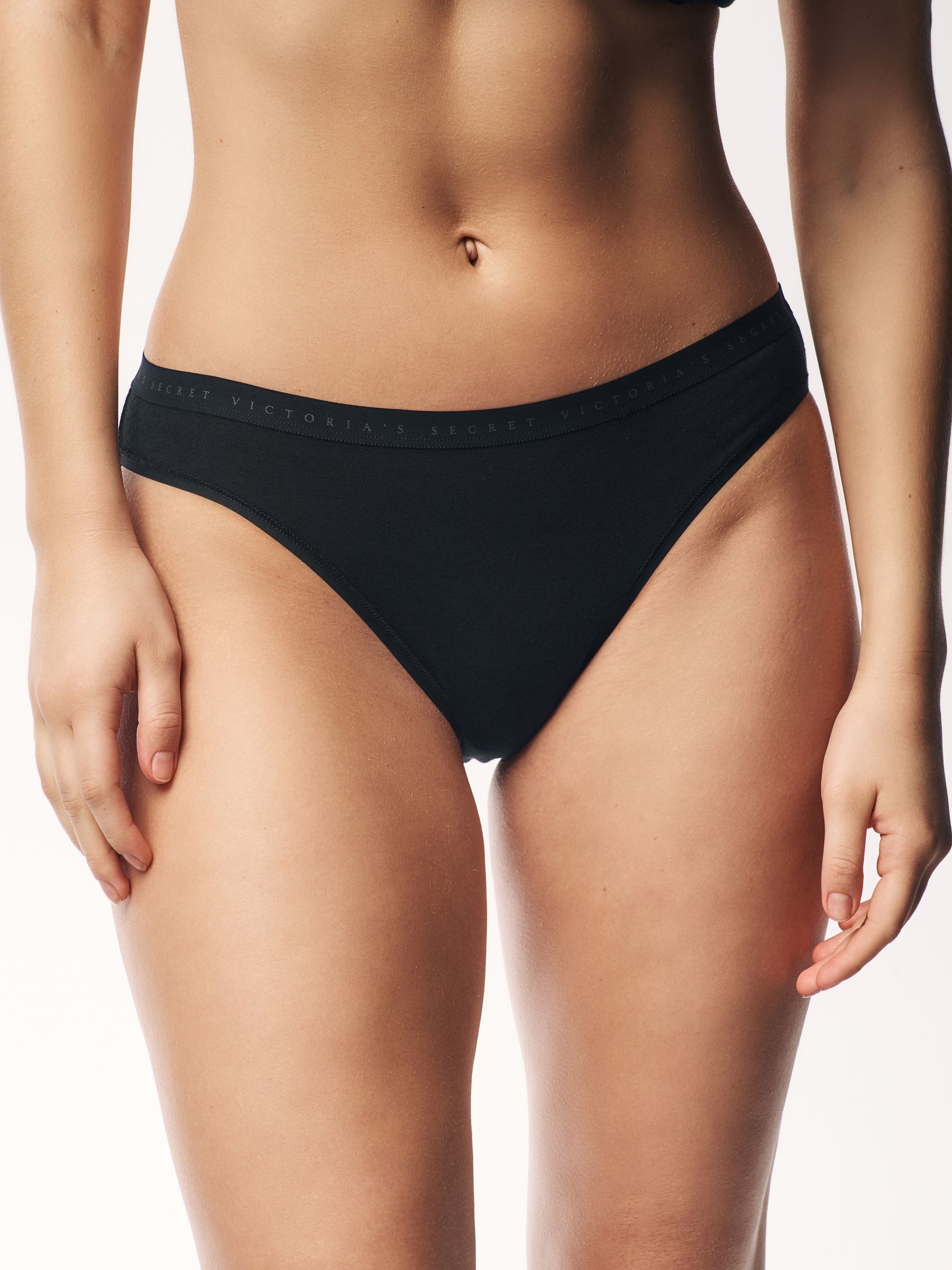 Black Bikini Logo 4 Pack Knickers - Image 2 of 5