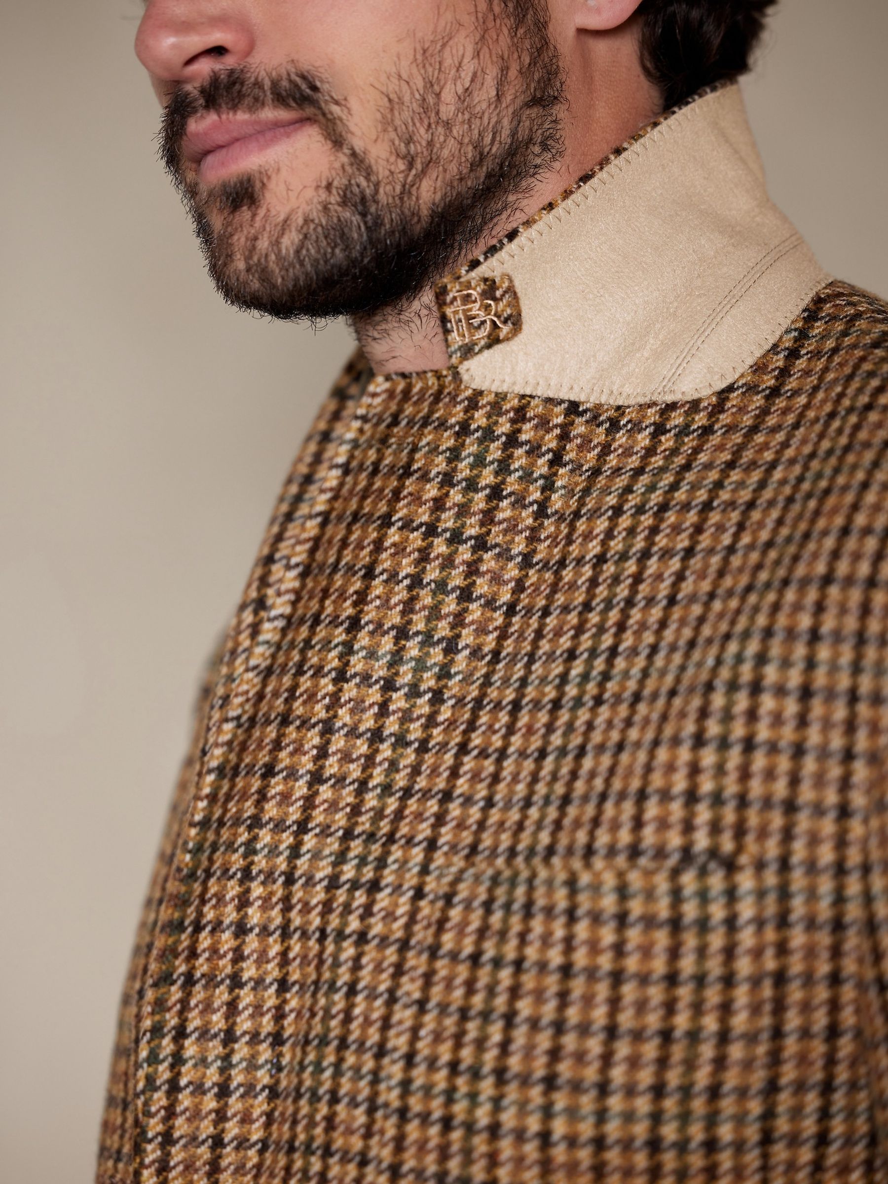 Banana Republic Brown Derby Suit Jacket - Image 4 of 5