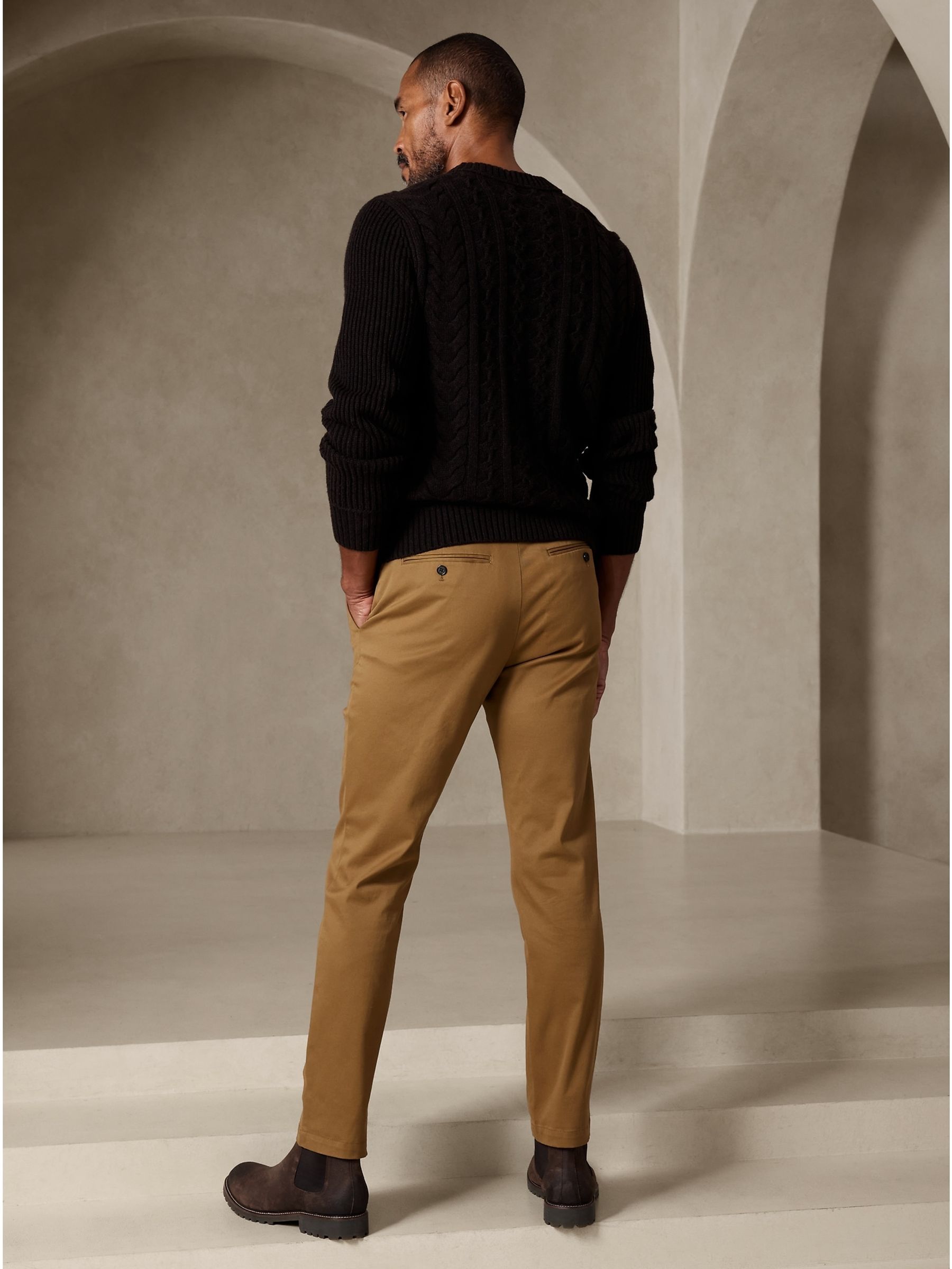 Banana Republic Gold Slim Rapid Movement Chino - Image 2 of 4