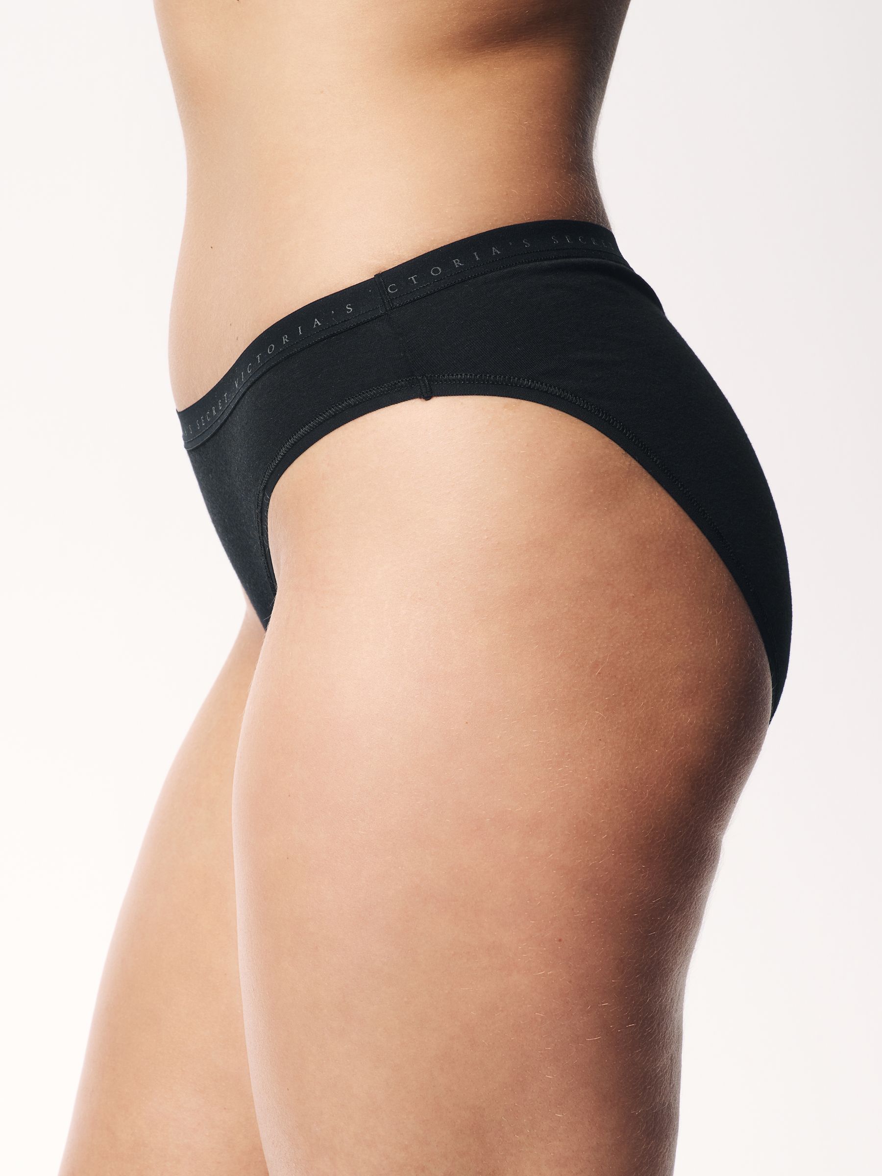 Black/White/Nude Bikini Logo 4 Pack Knickers - Image 5 of 5