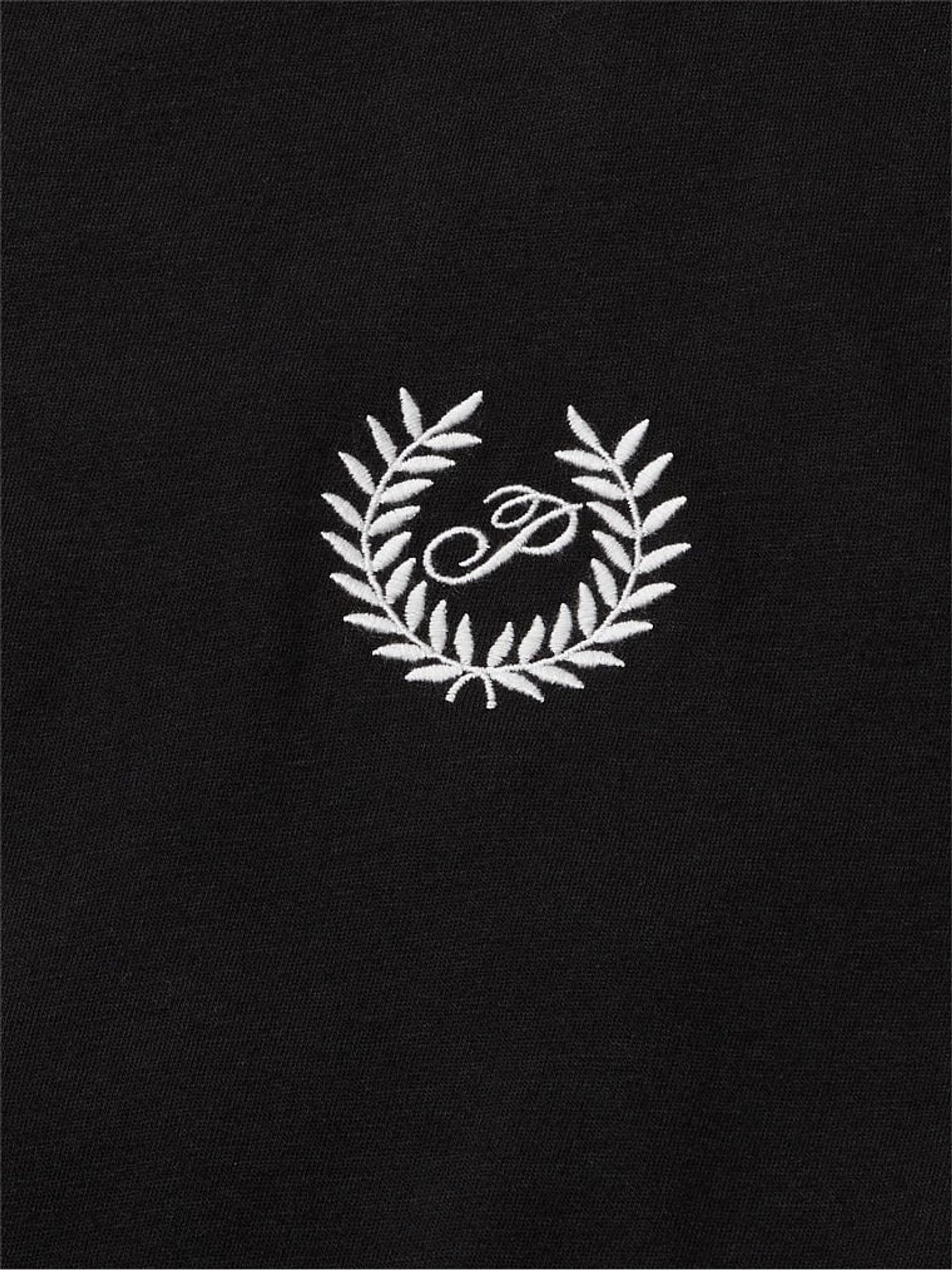 Black Cotton Oversized Pyjama T-Shirt - Image 4 of 4