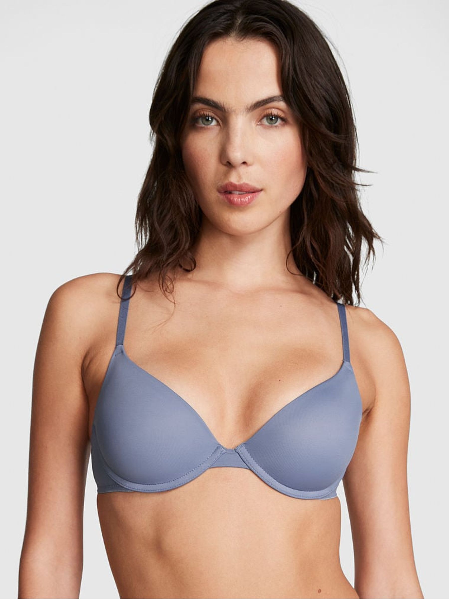 Blue Dusty Iris Push Up Bra - Image 1 of 3